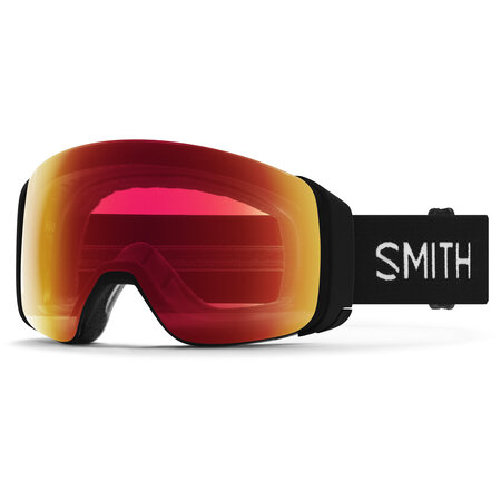 Smith 4D Mag Low Bridge Fit Black Goggles (25/26)