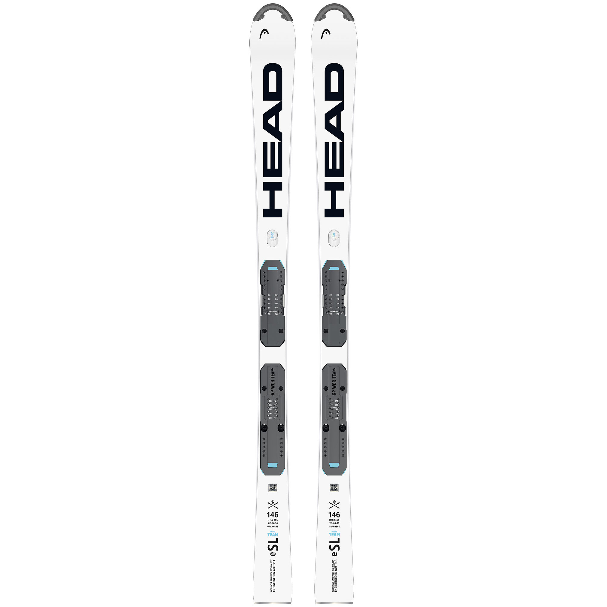 Head WCR e.SL Rebel Team SW RP Skis w/ WCR T Plate (25/26)
