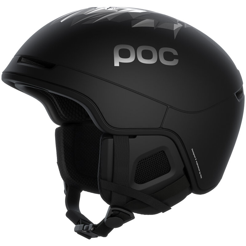 POC Obex Pure ヘルメット X-Large / XX-Large Obex Pure Ski Helmet in Uranium Black | POC (CA)