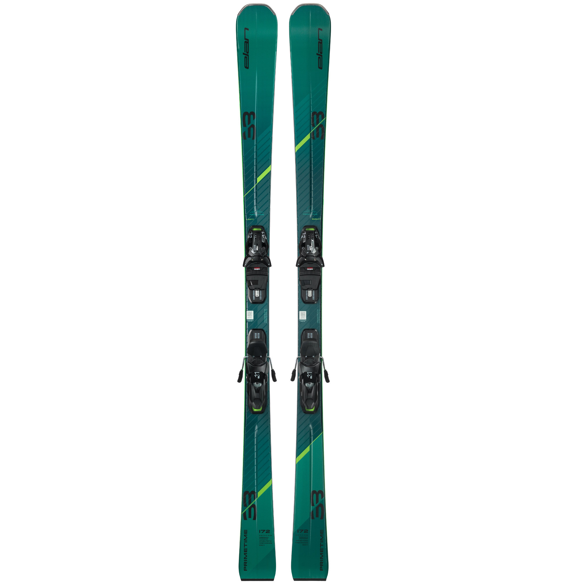 Elan Primetime 33 Green Skis + EM 11.0 Bindings (25/26)