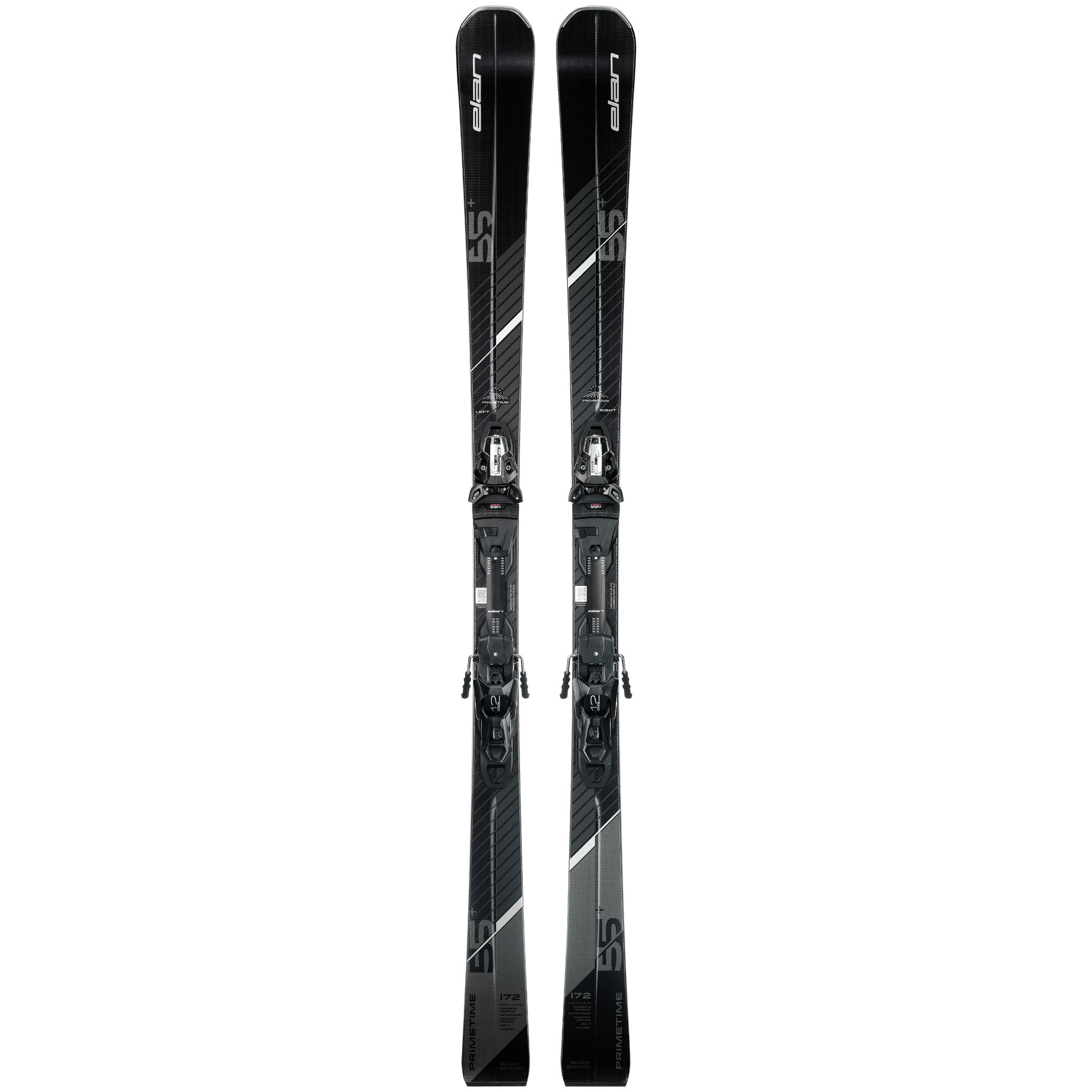 Elan Skis Primetime 55+ Black Edition + Fixations EMX 12  (25/26)