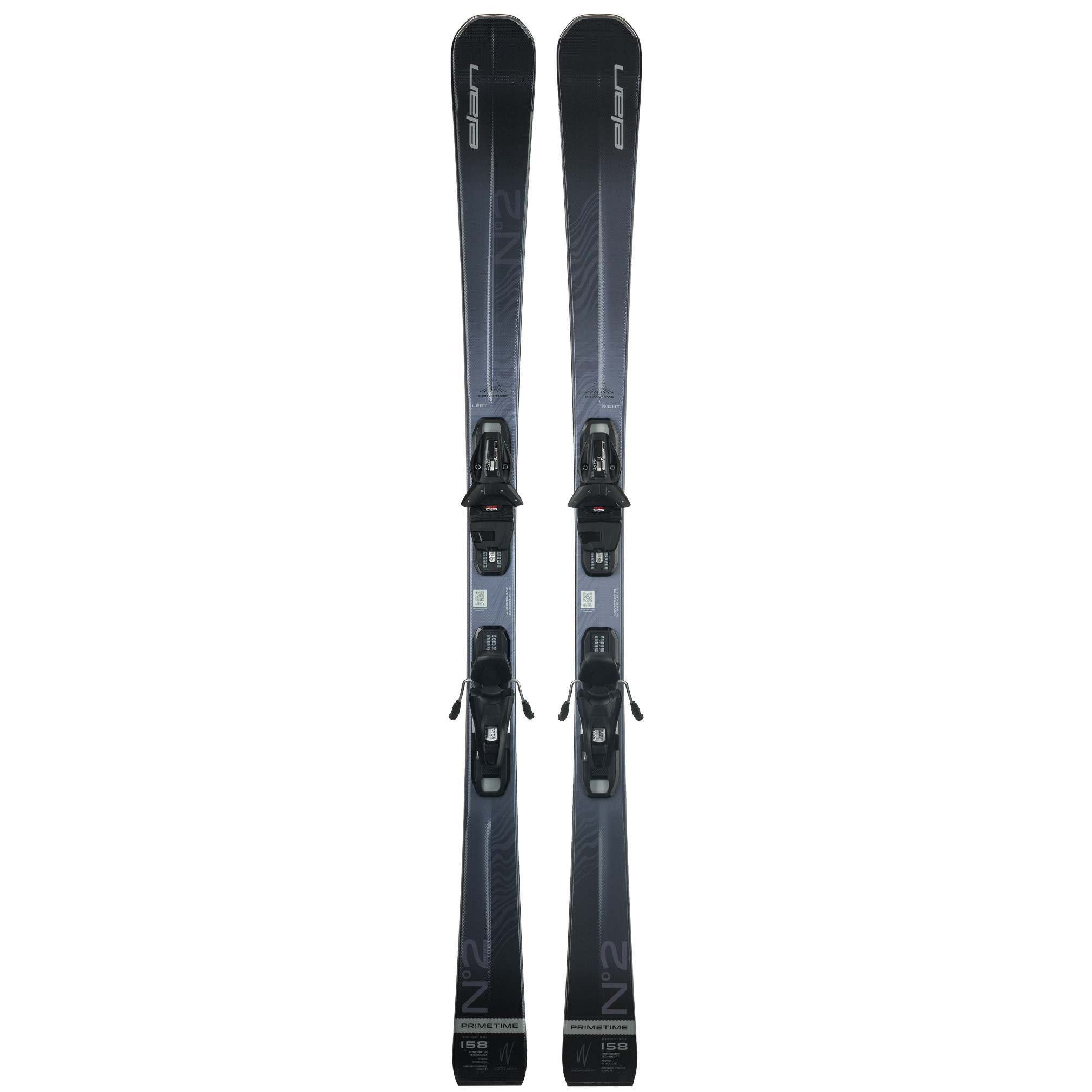 Elan Primetime N°2 W Black Skis + EL 9.0 Bindings (25/26)
