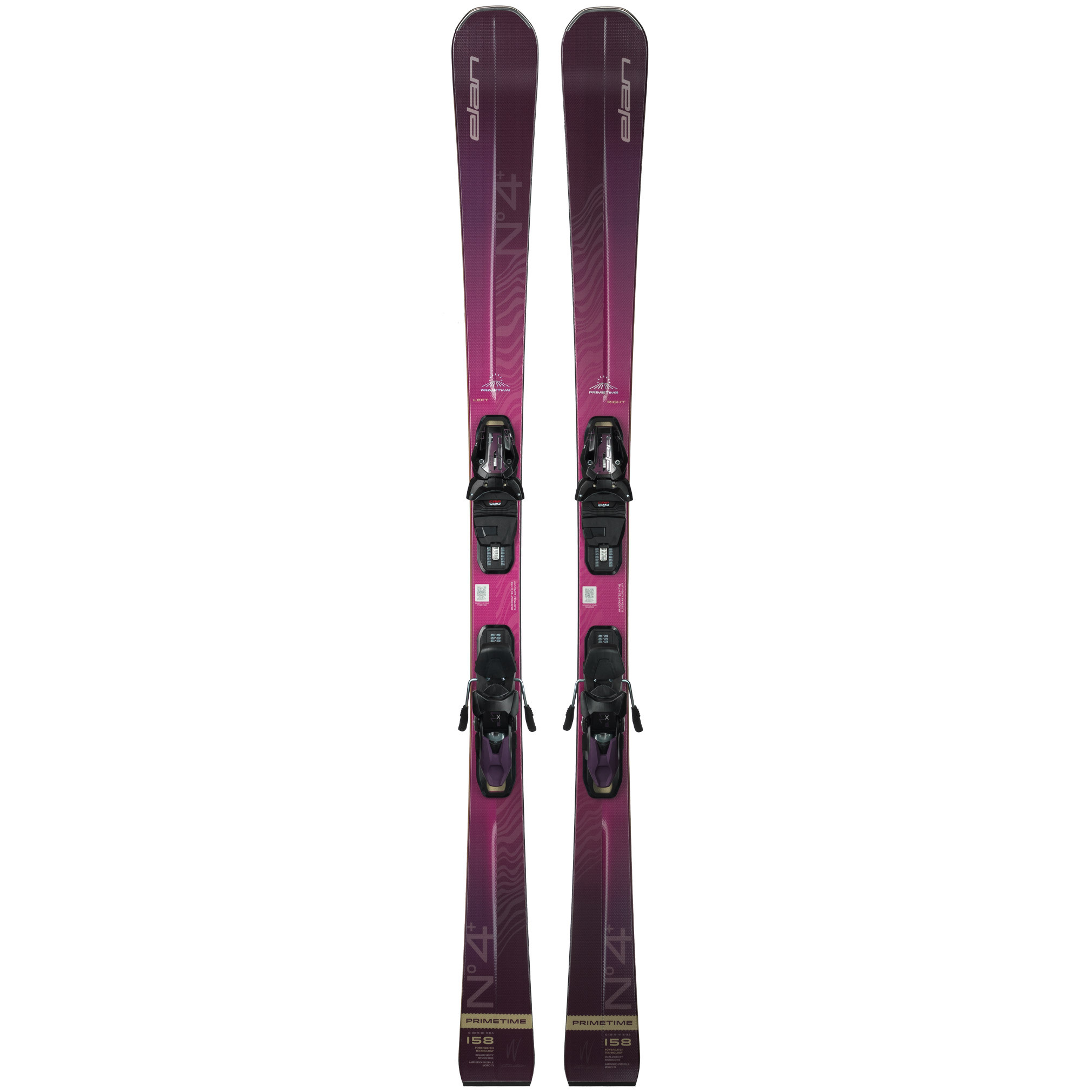 Elan Primetime N°4+ W Skis + ELX 11.0 Bindings (25/26)