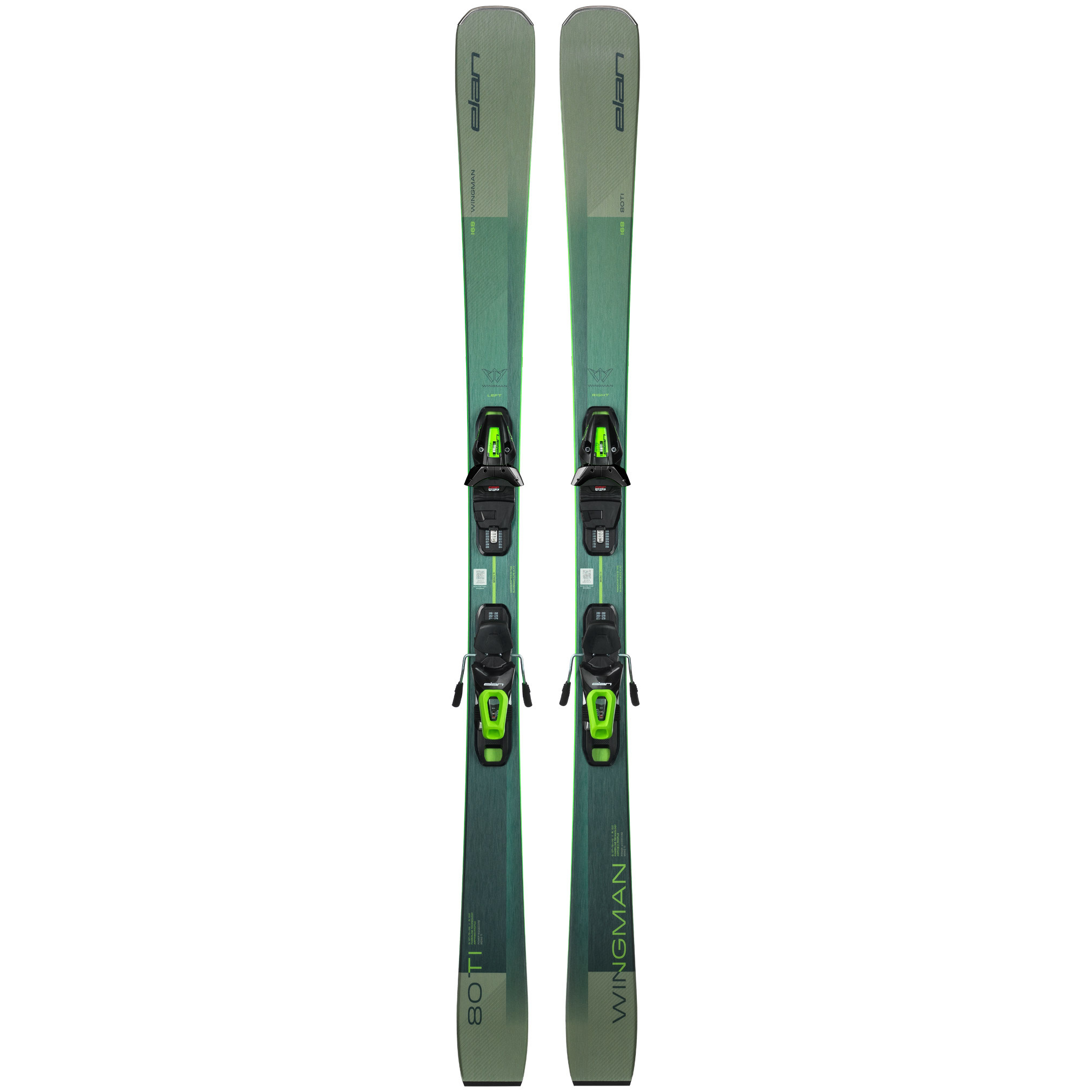 Elan Skis Wingman 80 TI + Fixations EL 10.0 (25/26)