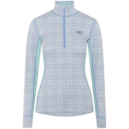 Kari Traa Rose Half-Zip Base Layer Top - 100% Merino Wool (25/26)