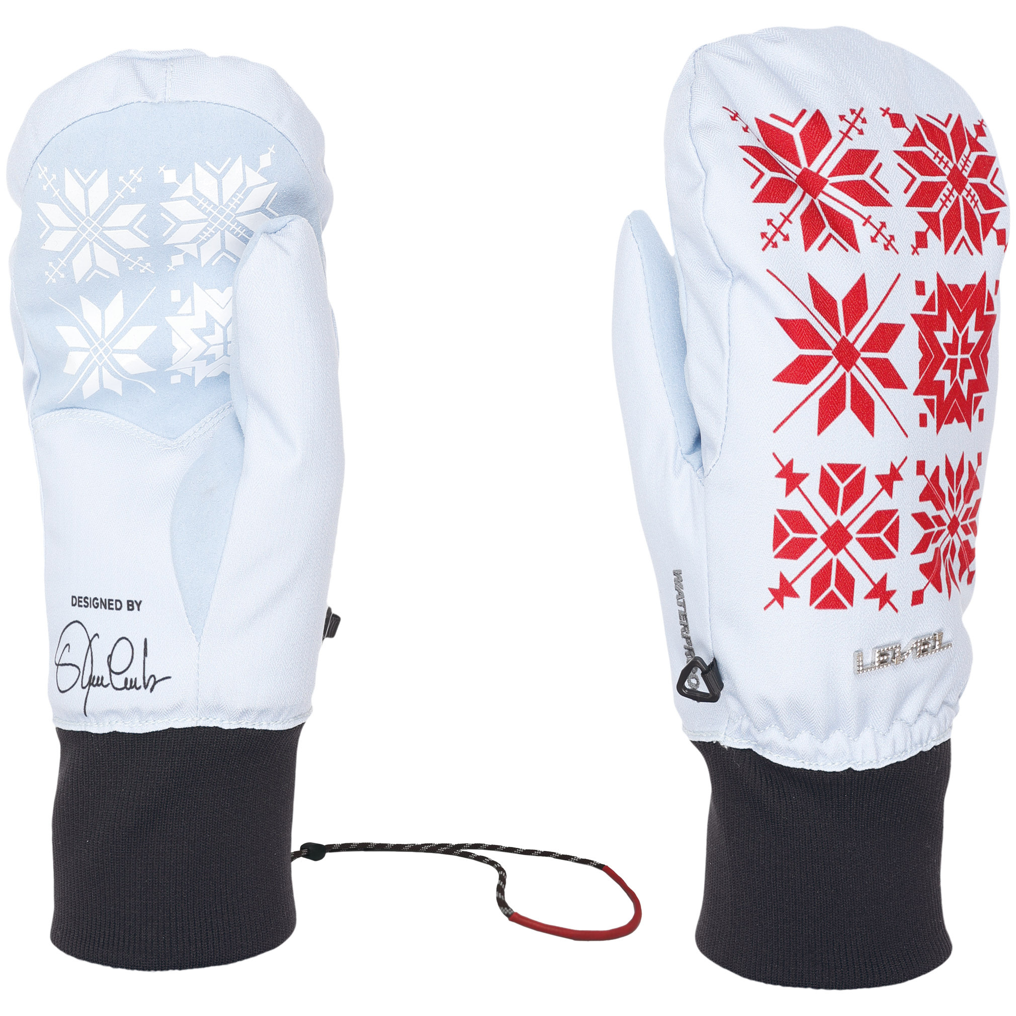 Level Coral Mittens W (25/26)