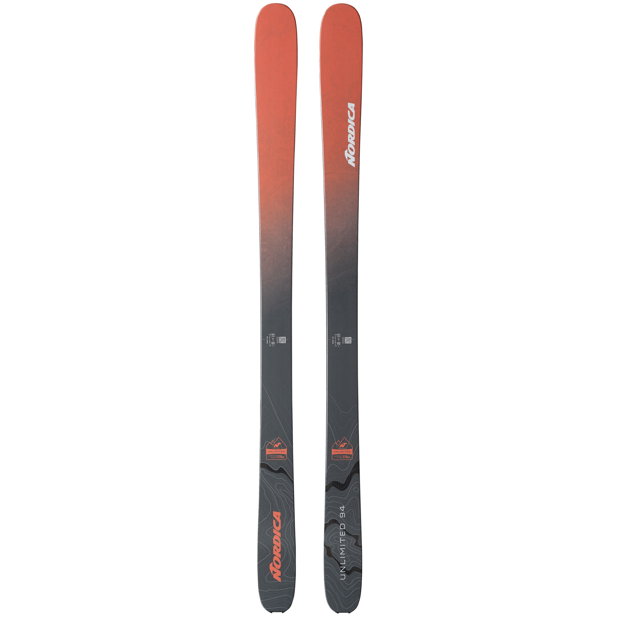 Nordica Unlimited 94 Red Skis (25/26)