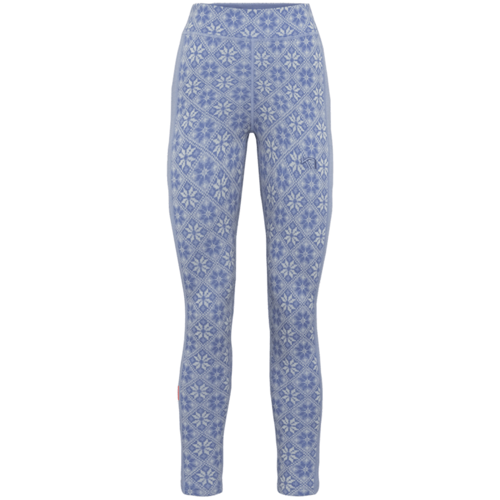 Kari Traa Legging Taille Haute Rose - 100% Laine Mérinos (25/26)