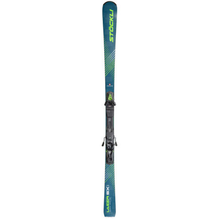 Stockli Laser SX predrilled Skis with SRT Speed D20 Plate and SRT 12 Binding (25/26)