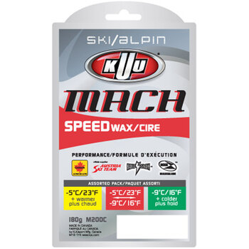 KUU MACH+ 3 Temperature Wax 180g
