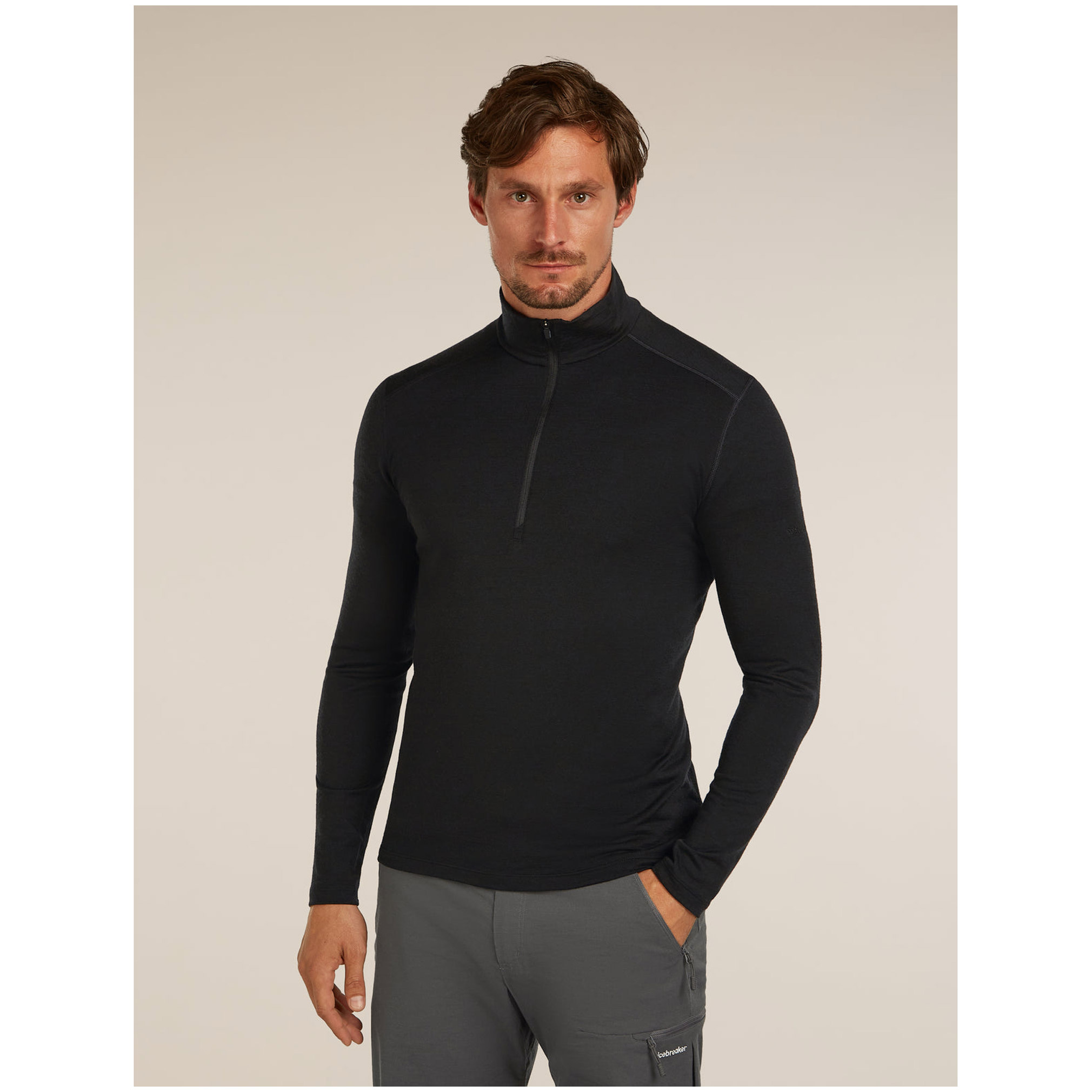 Icebreaker Haut à demi-glissière 200 Oasis - Hommes (25/26)