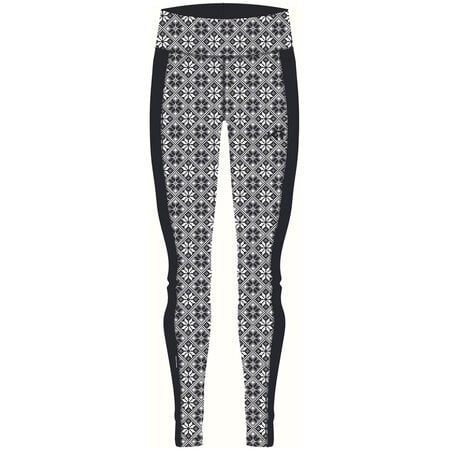 Kari Traa Legging Taille Haute Rose - 100% Laine Mérinos (26/27)