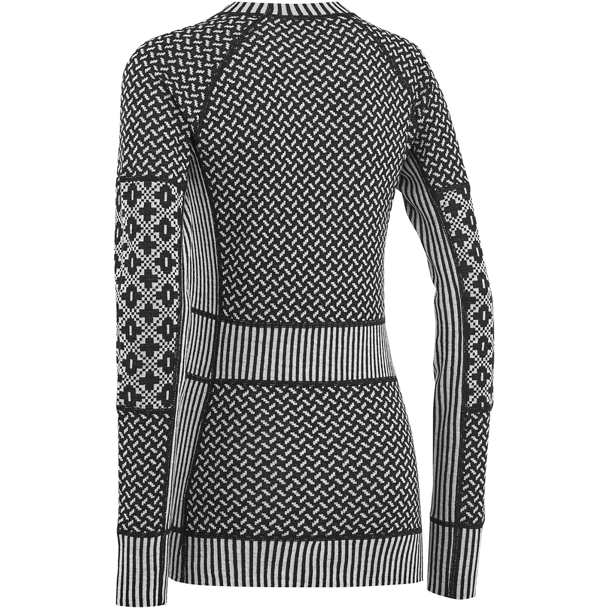 Kari Traa Chandail Col Rond Manches Longues Smekker 100% Laine Merinos (26/27)
