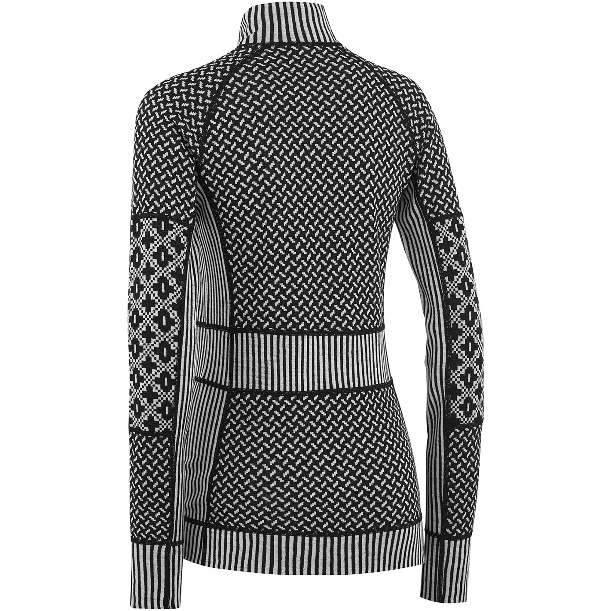 Kari Traa Chandail Demi Zip Smekker 100% Laine Merinos (26/27)