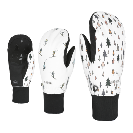 Level Coral Mittens W (26/27)