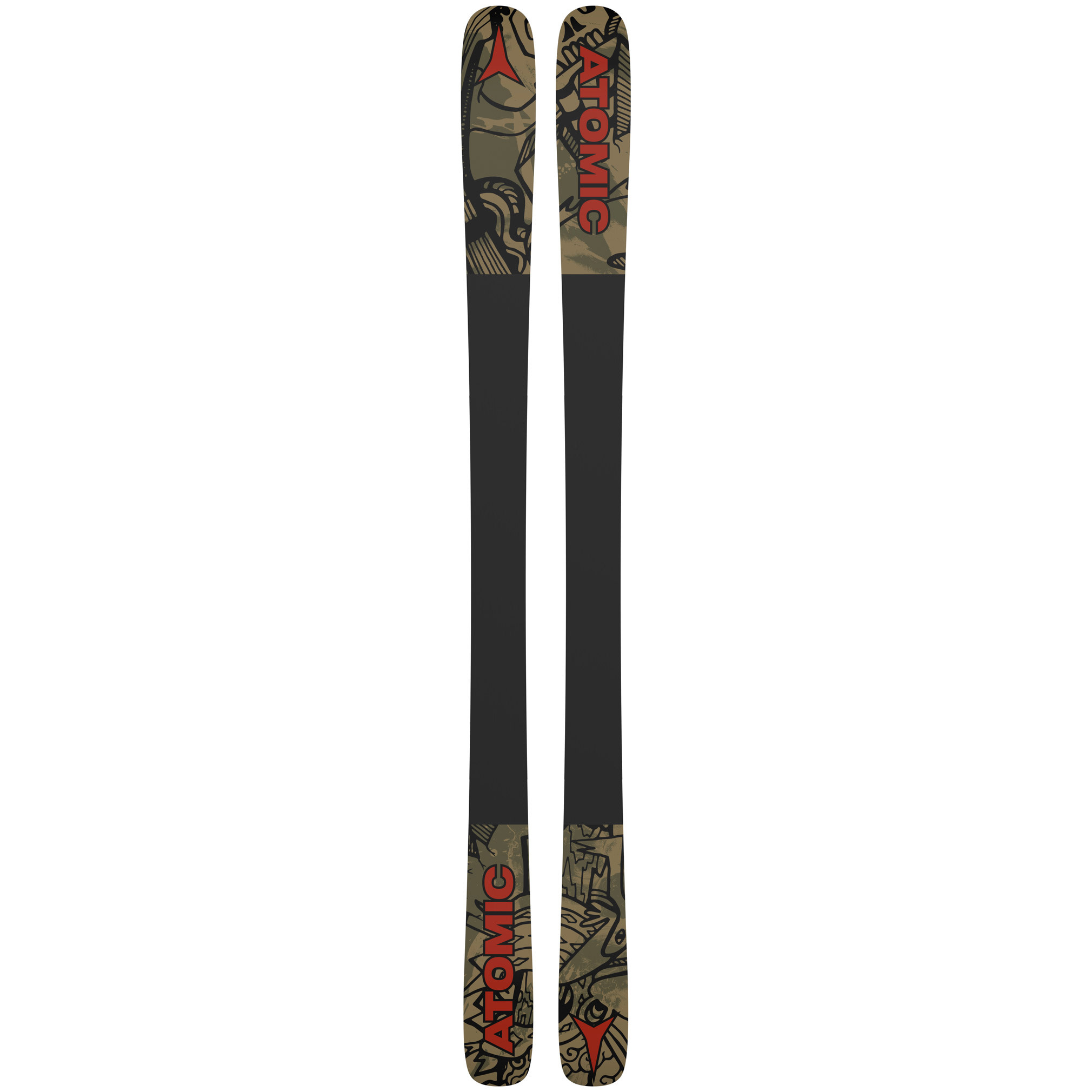 Atomic N Bent 85 Skis (26/27)