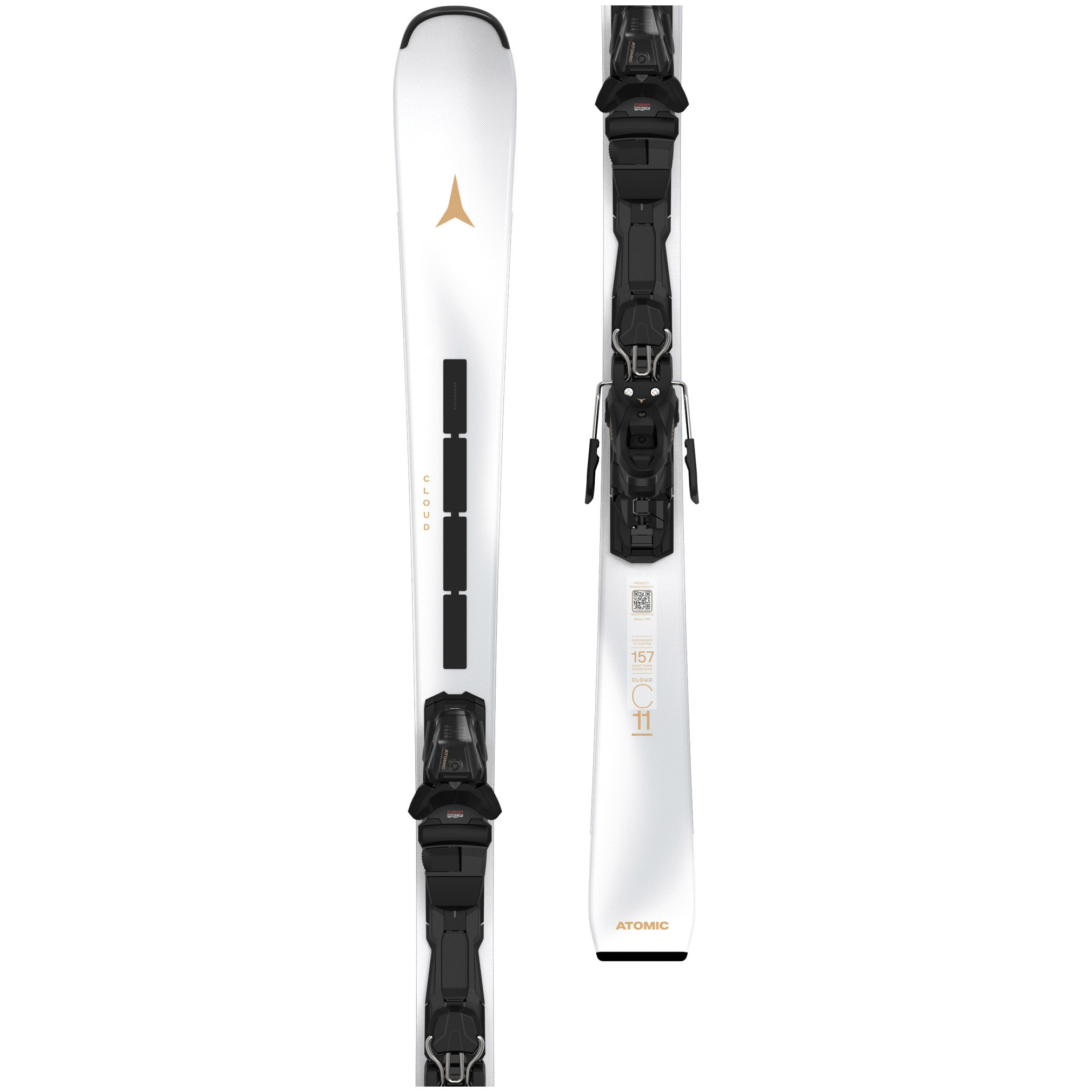 Atomic Cloud C11 Revoshock Light Skis + M 10 GW Bindings (26/27)