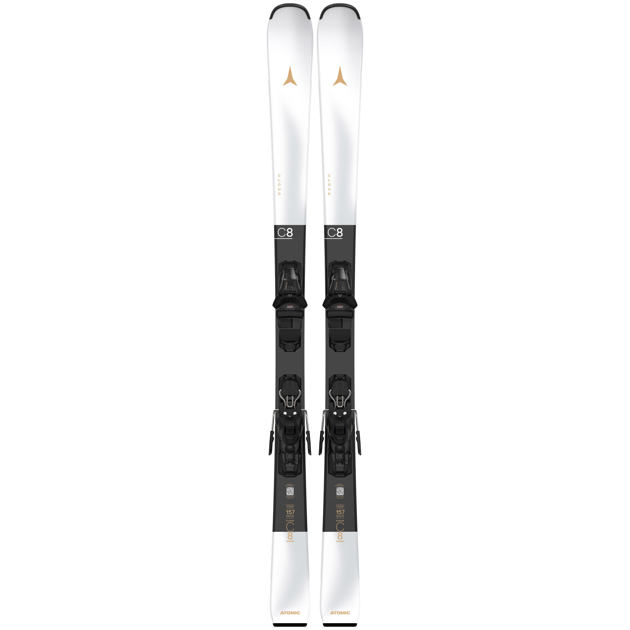 Atomic Cloud C8 Skis + M 10 GW Bindings (26/27)