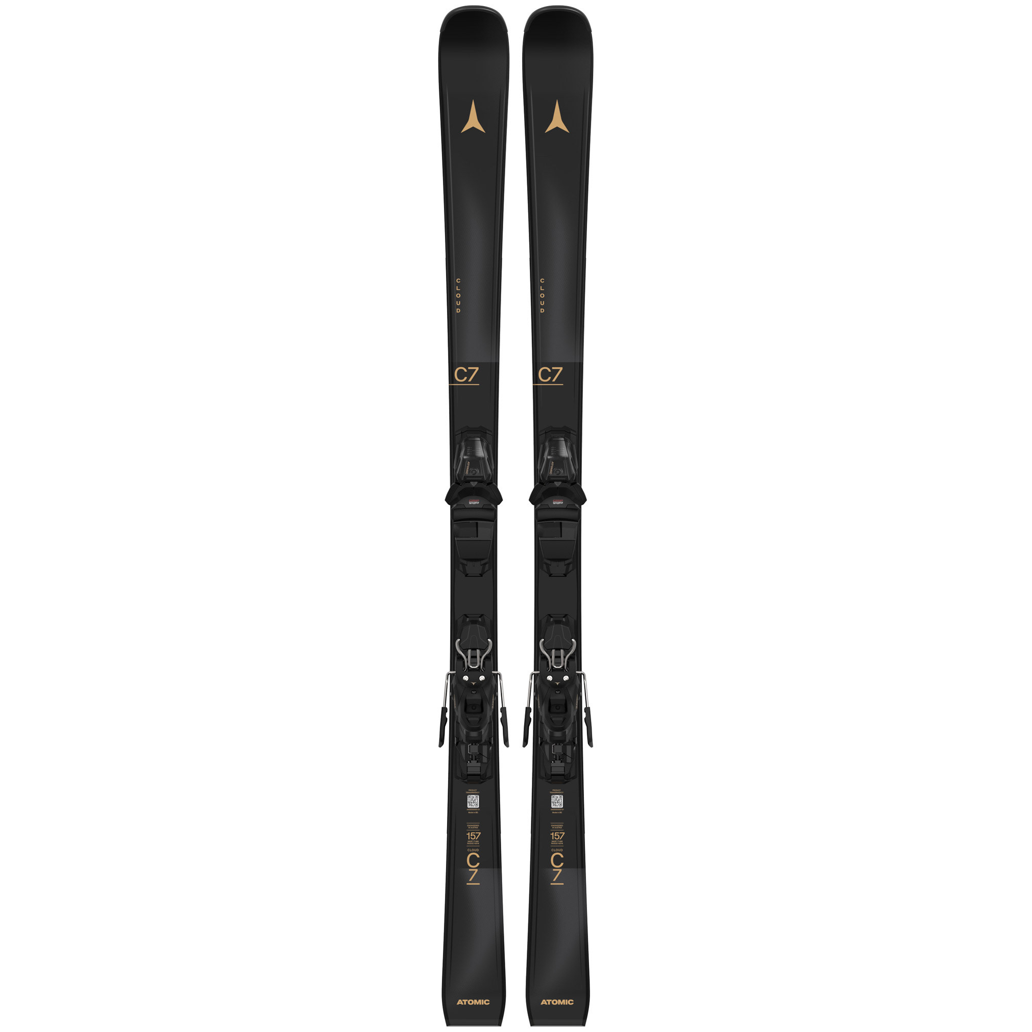 Atomic Cloud C7 Black Skis + M 10 GW Bindings (26/27)