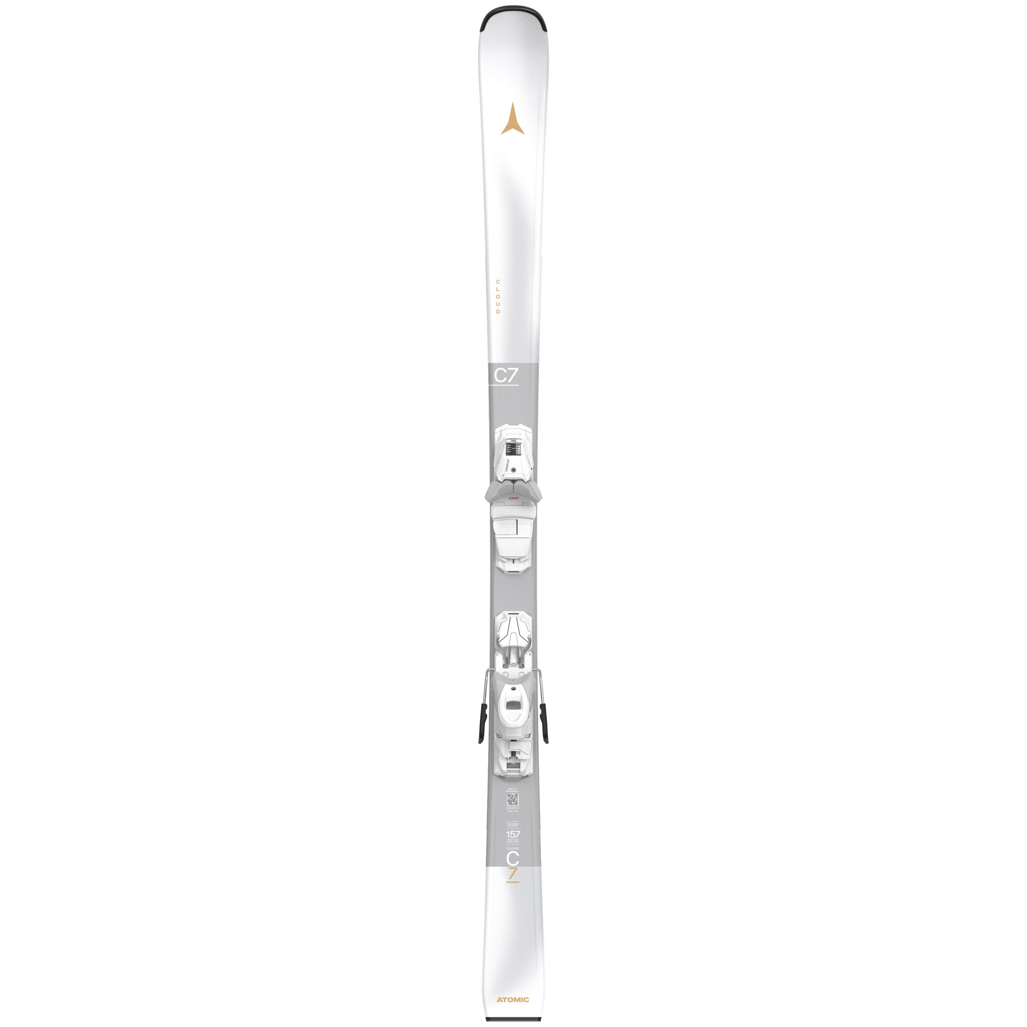 Atomic Cloud C7 White Skis + M 10 GW Bindings (26/27)