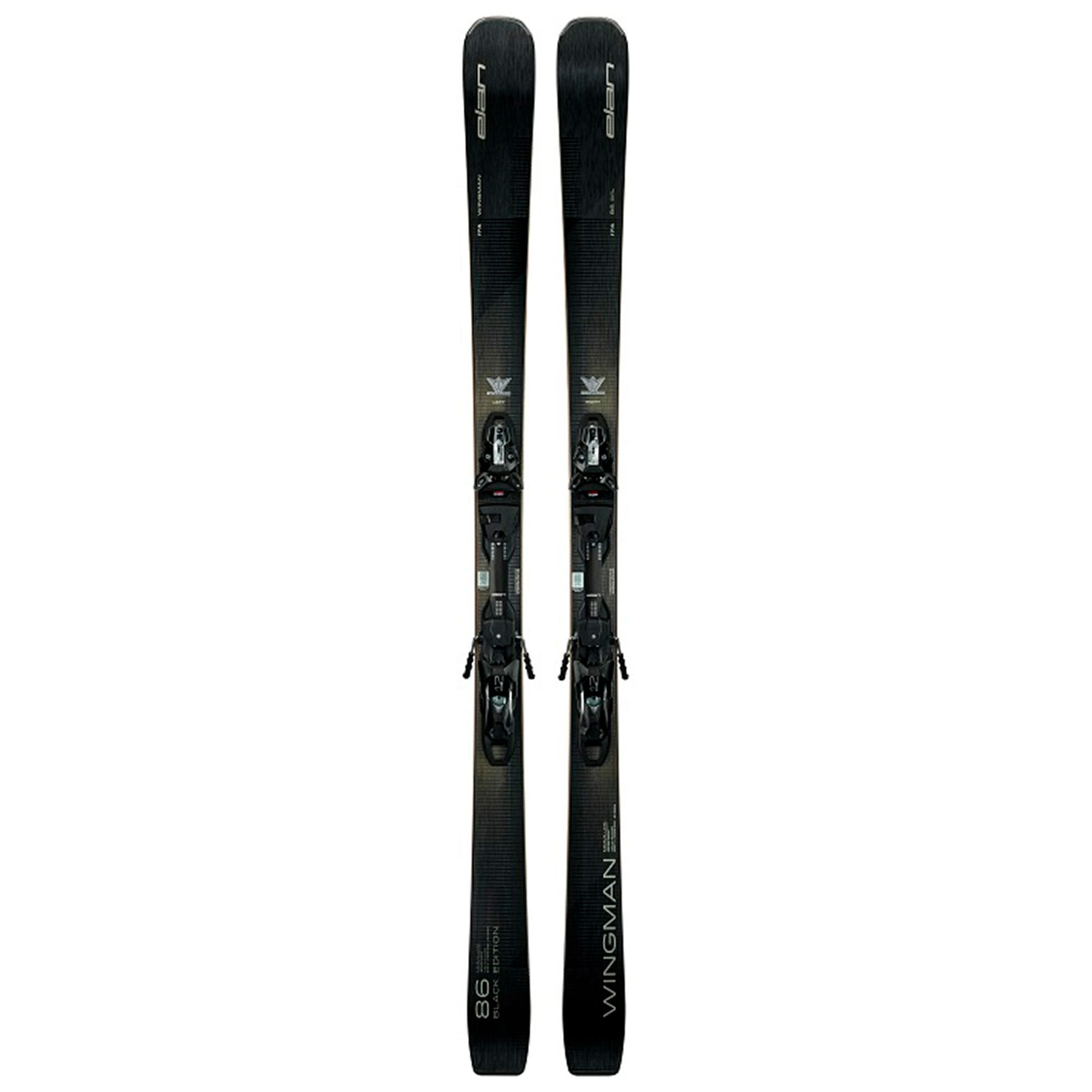 Elan Wingman 86 FX Black Edition Skis + EMX 12.0 Bindings (26/27)