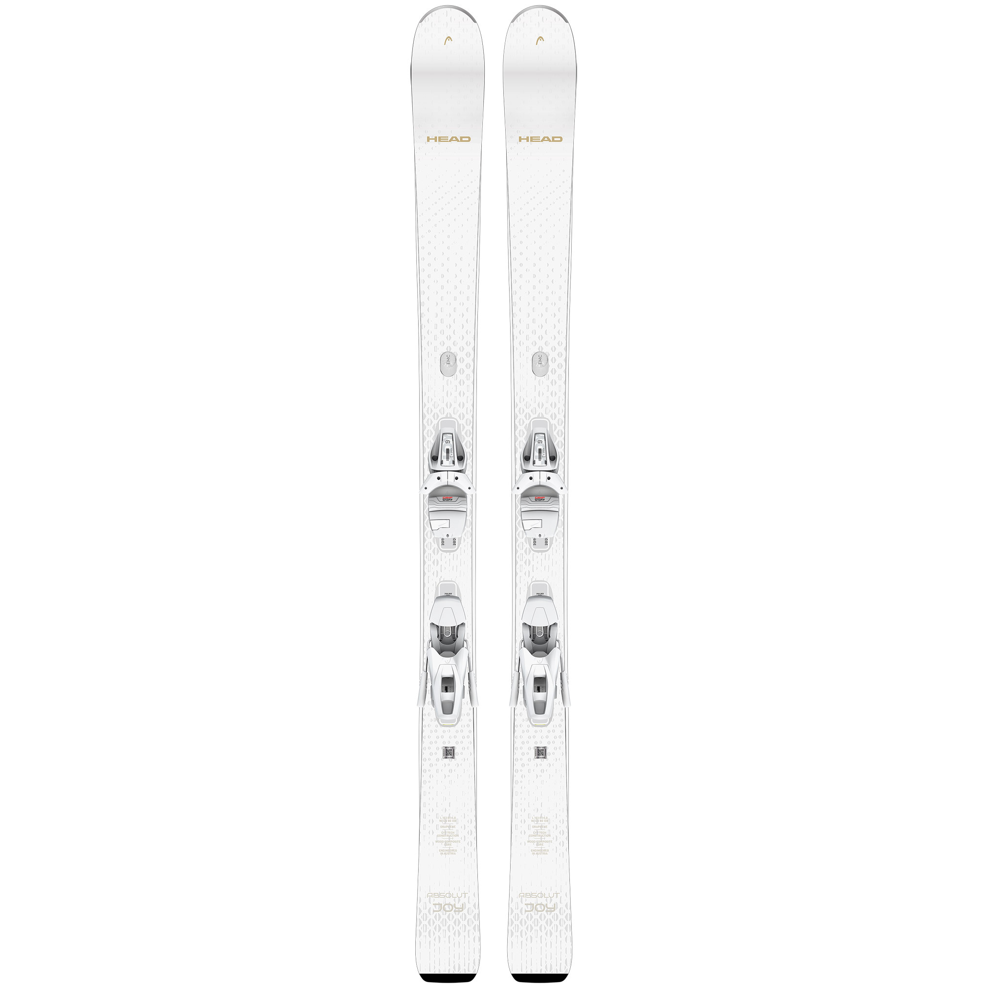Head E.Absolut Joy Skis + JOY 9 GW SLR Bindings (26/27)