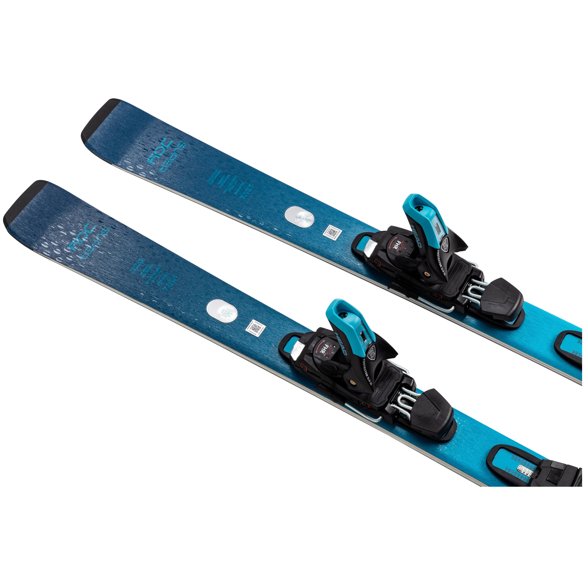 Head E-Super Joy SW Skis + Joy 11 GW SLR Bindings (26/27)
