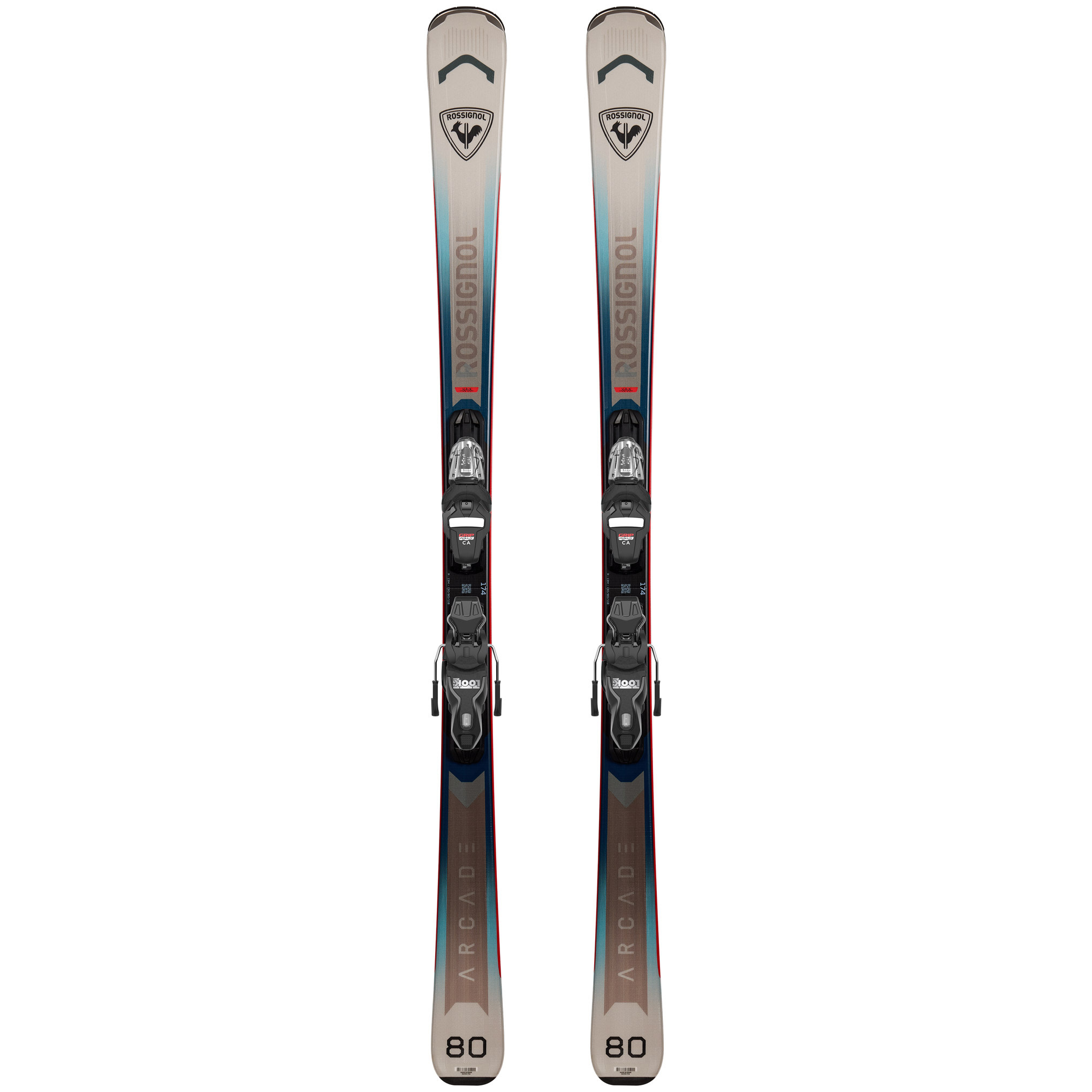 Rossignol Arcade 80 Skis + XP 10 Bindings (26/27)