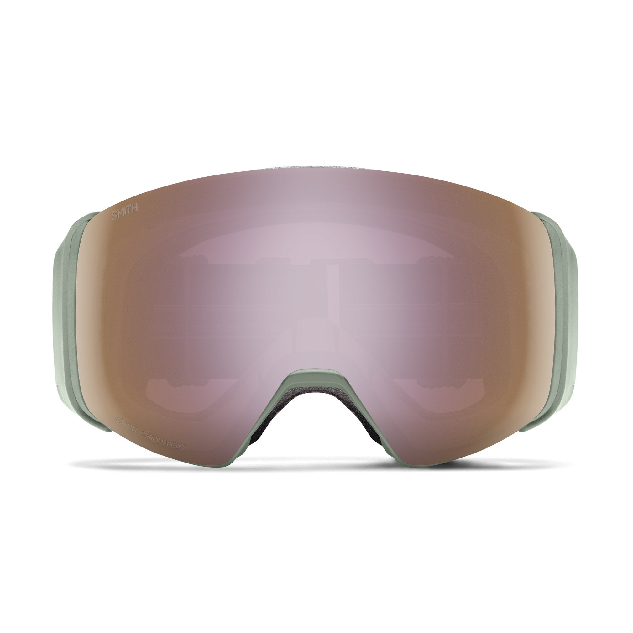 Smith 4D Mag Olive Warm Steel Goggles (26/27)