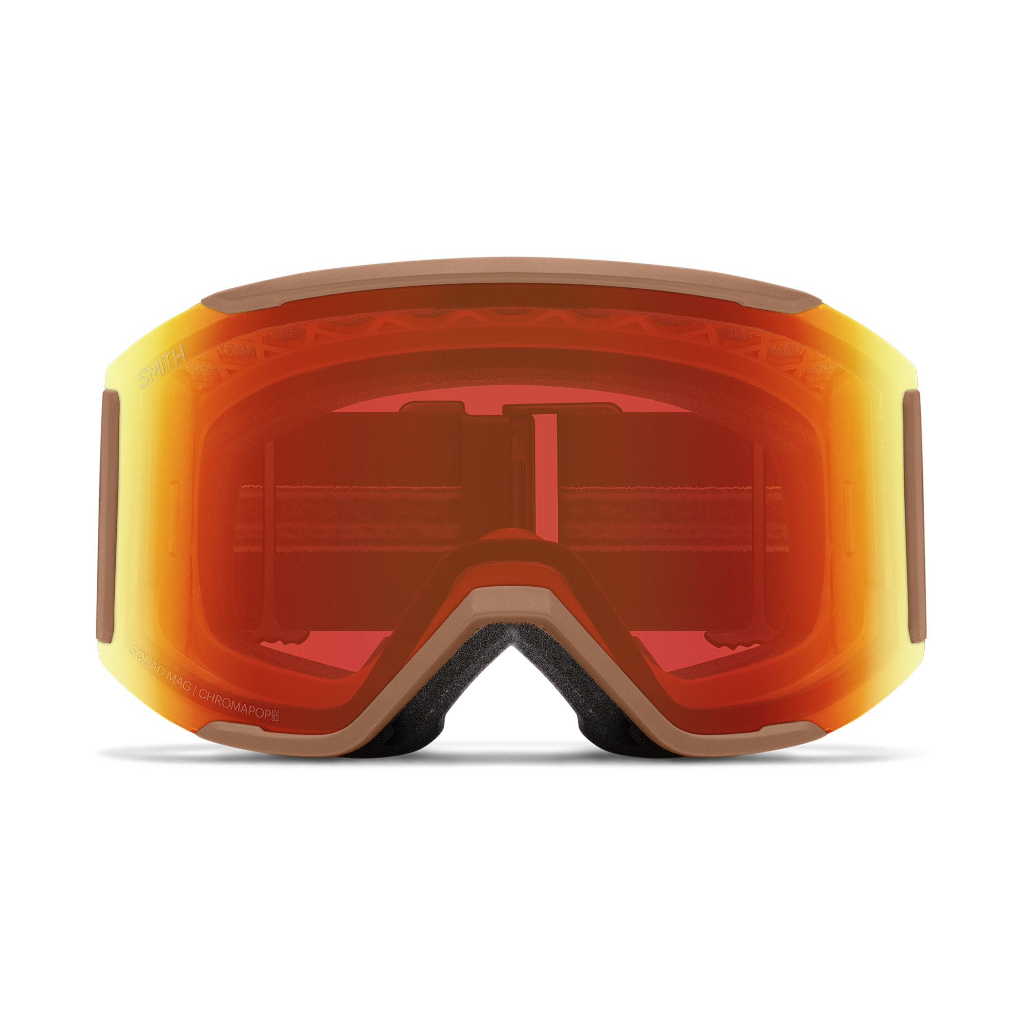 Smith Squad Mag Camel Warm Steel Googles (26/27)