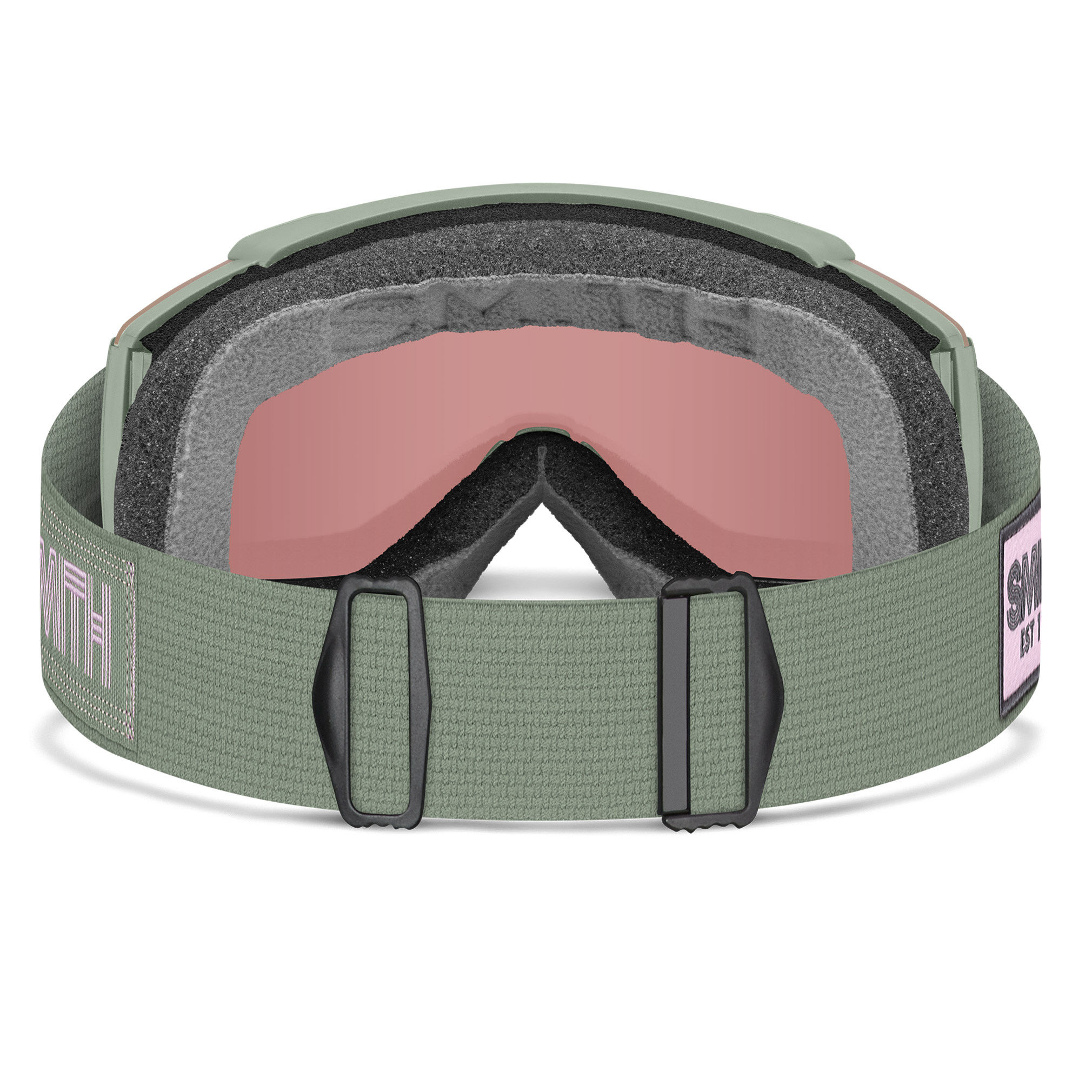 Smith Squad S Olive Warm Steel Goggles (26/27)