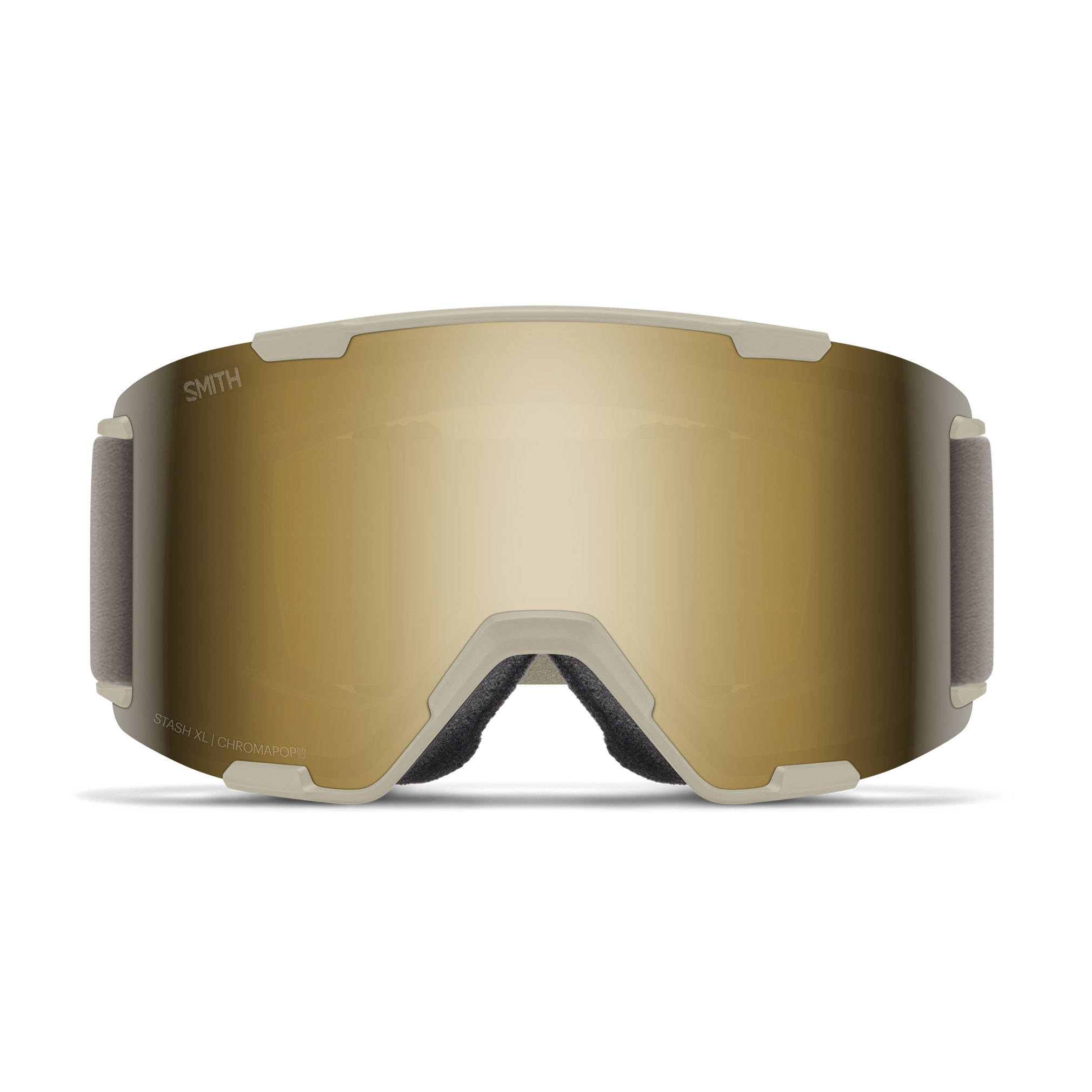 Smith Stash XL Low Bridge Fit Chalk Goggles (26/27)