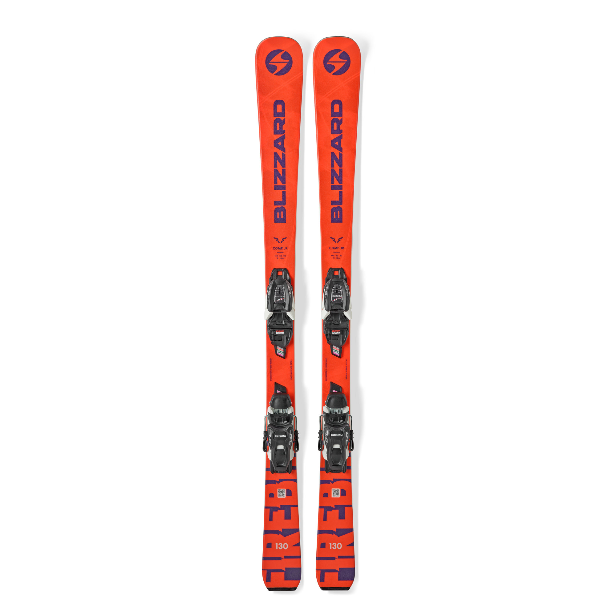 Blizzard Firebird Comp. Jr Skis + 4.5 Bindings (26/27)