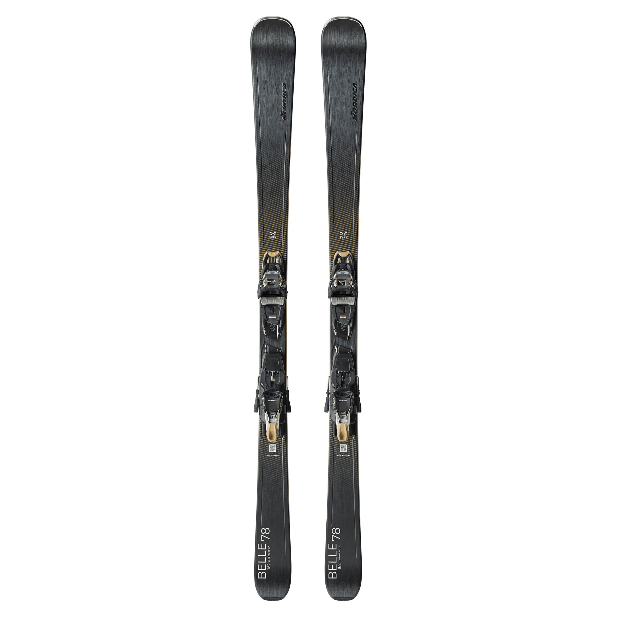 Nordica Skis Belle DC 78 + Fixations TP2 LT 11 (26/27)