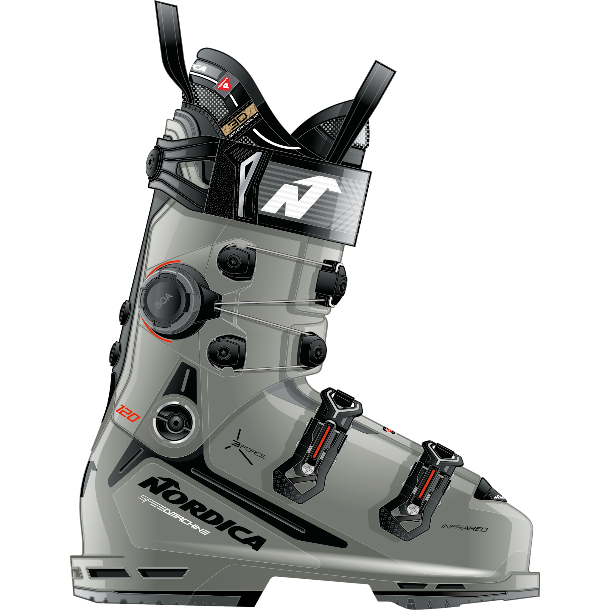 Nordica Speedmachine 120 BOA Cuff (26/27)