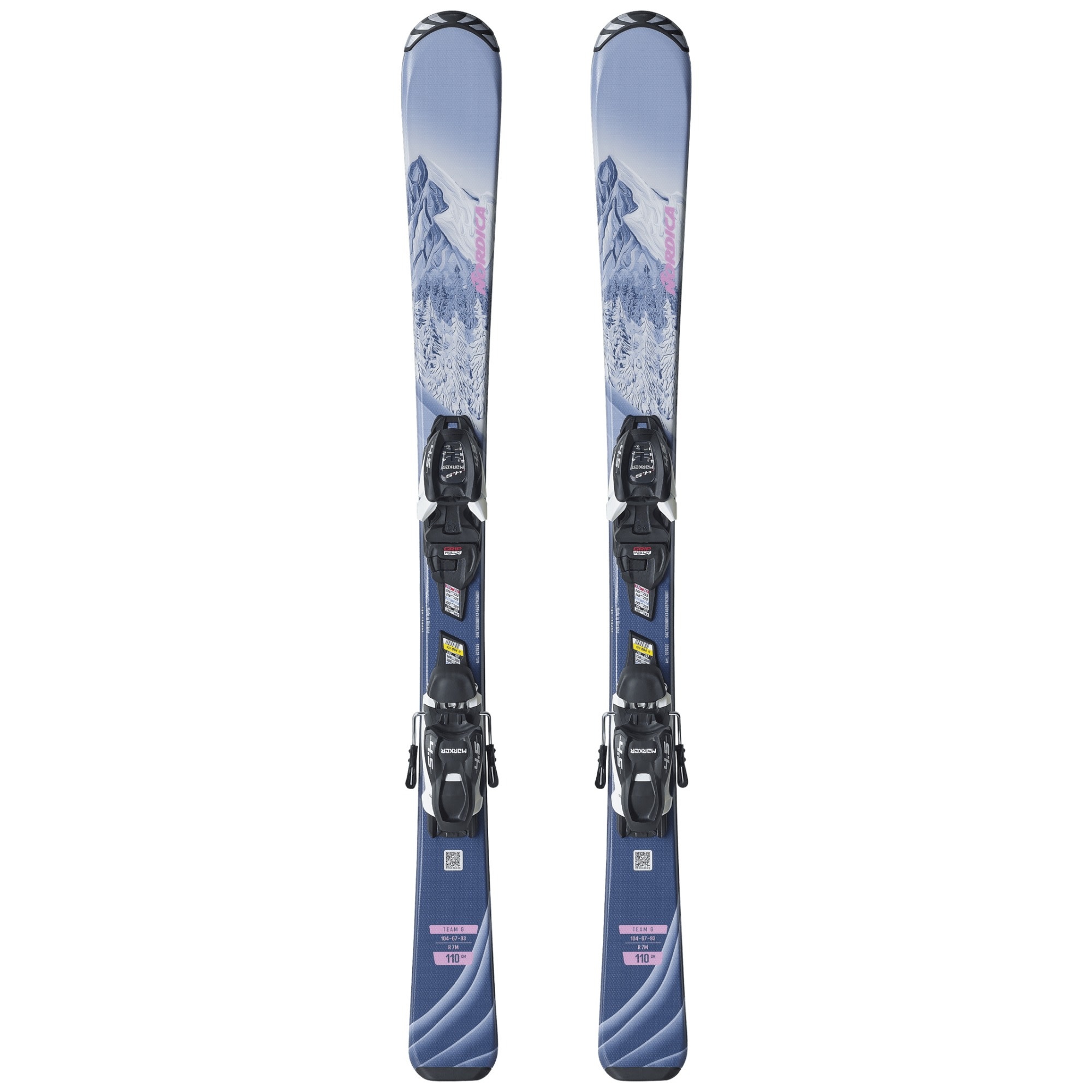Nordica Team G FDT + JR 4.5 FDT Bindings (100-140) (26/27)