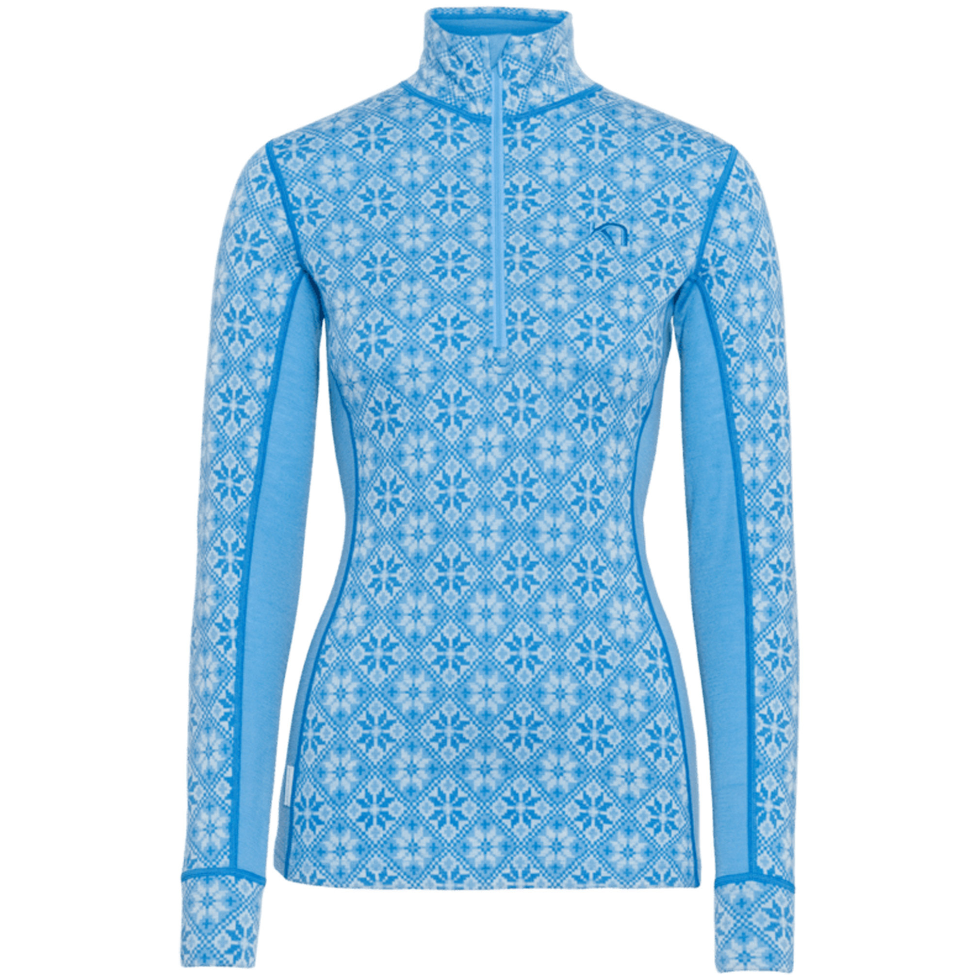 Kari Traa Chandail Demi Zip 100% Laine Merinos (26/27)