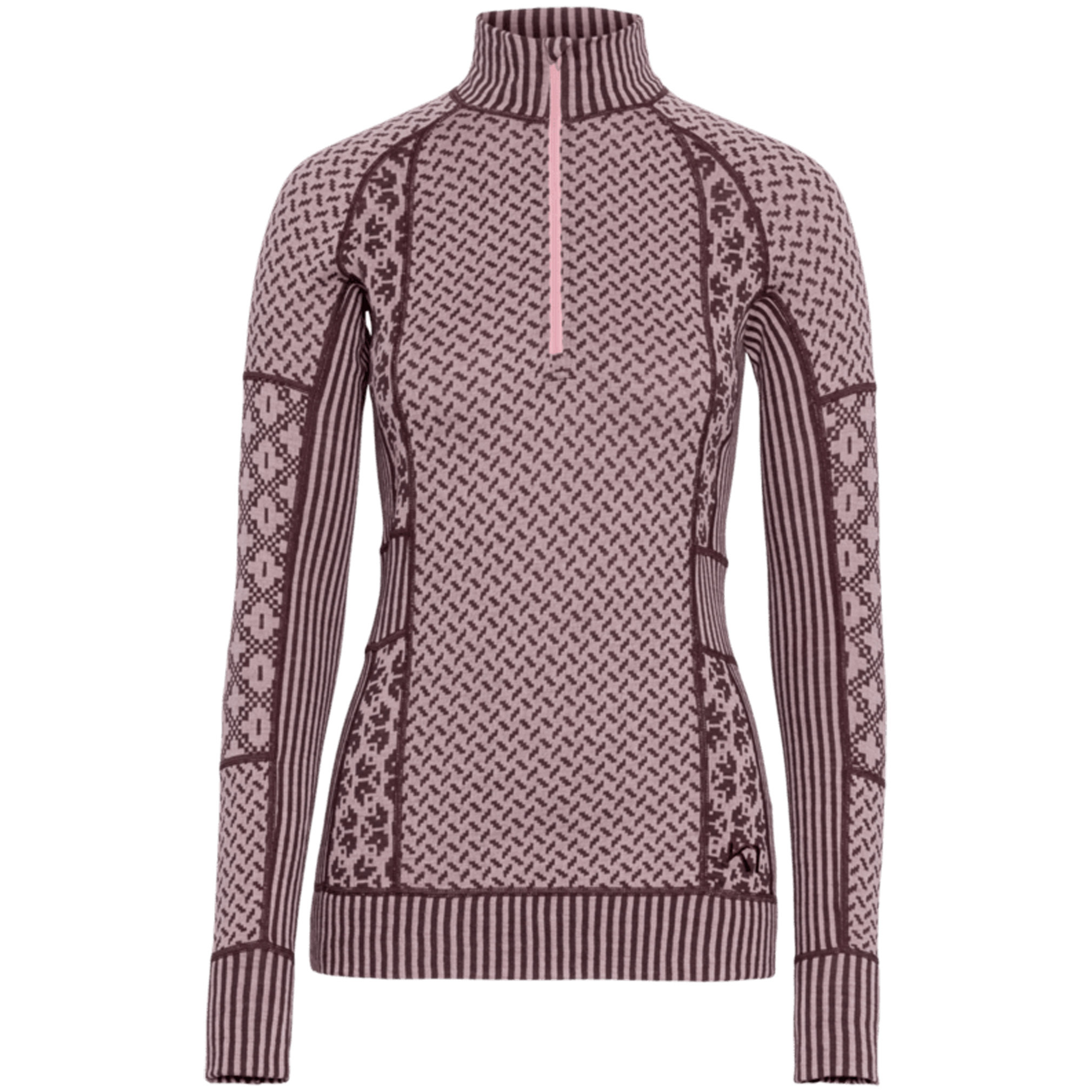 Ski Town Smekker HZ Top - 100% Merino Wool (26/27)
