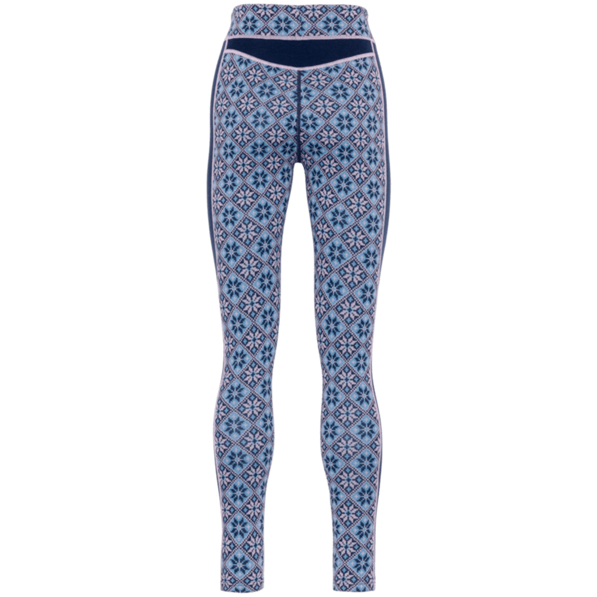 Kari Traa Legging Taille Haute Rose 100% Laine Mérinos (26/27)