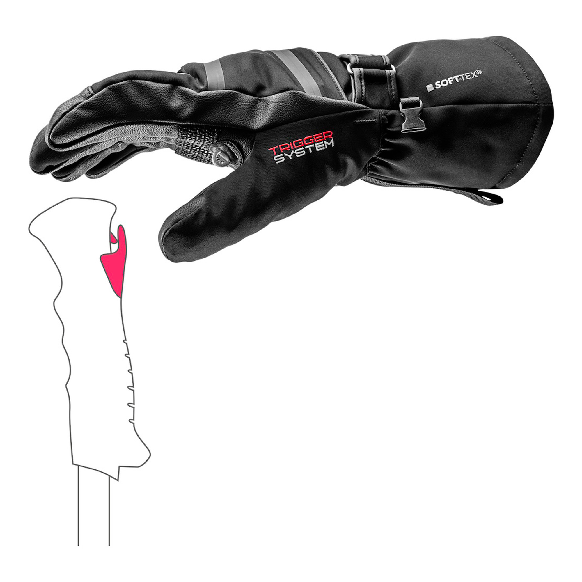 Leki Detect XT 3D Gloves (26/27)