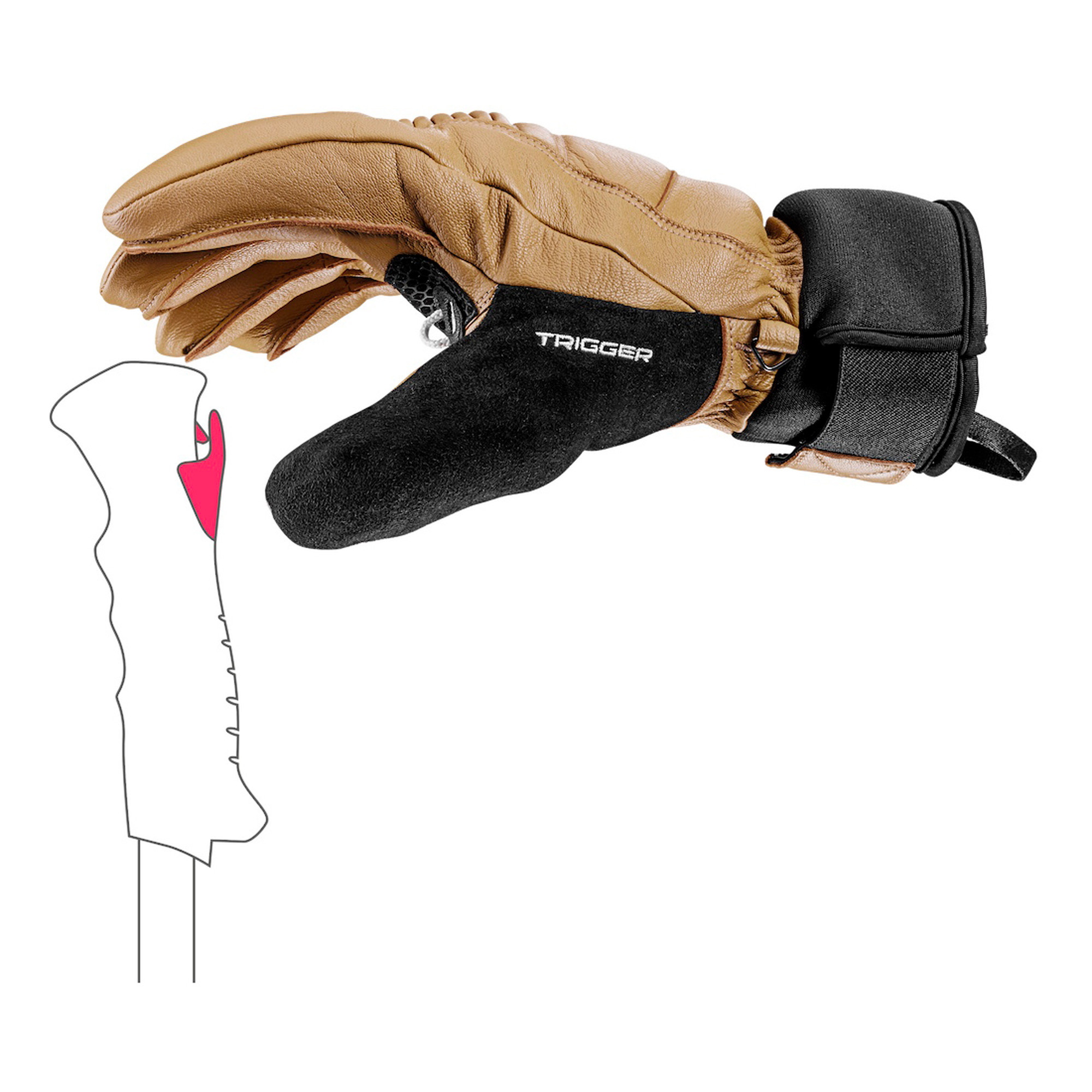 Leki Tyton Pro TR Gloves (26/27)