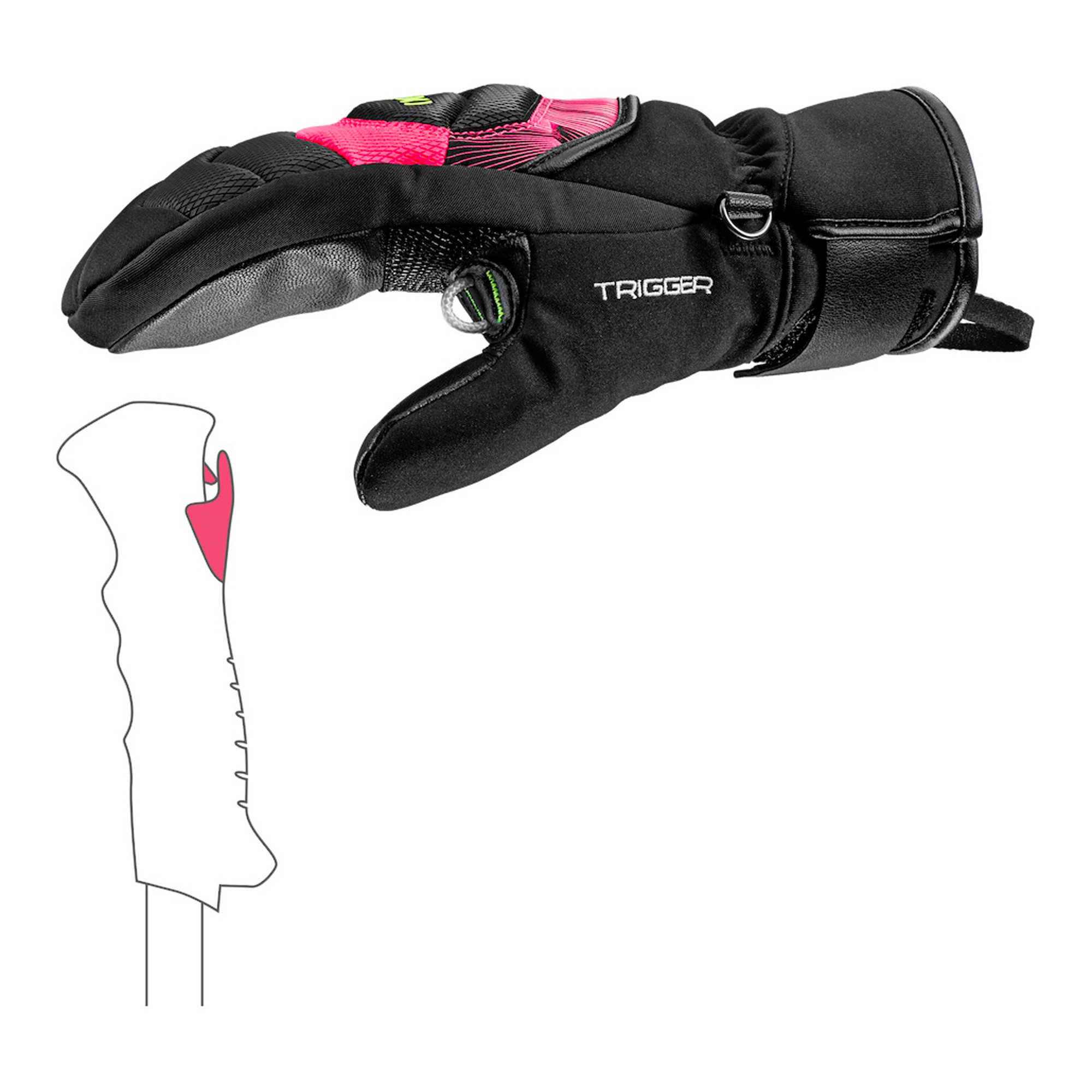 Leki WCR Core TR Jr Mittens (26/27)