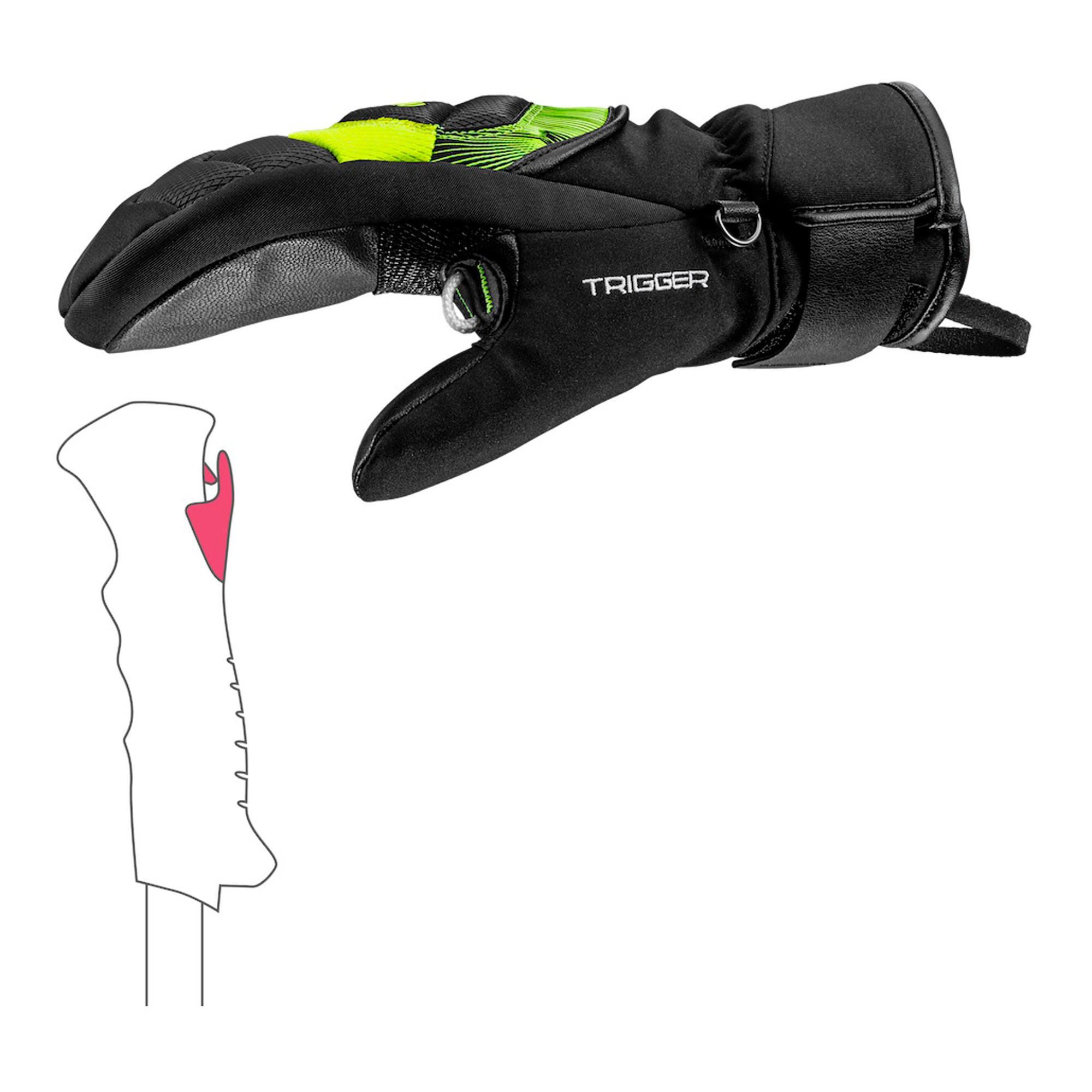 Leki WCR Core TR Jr Mittens (26/27)