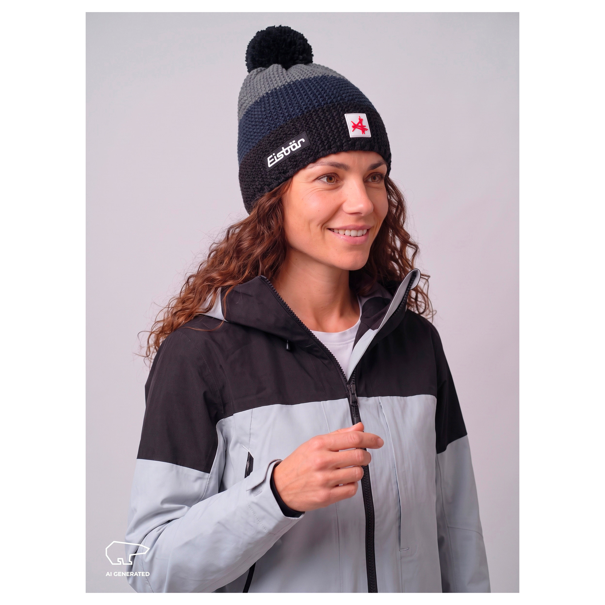 Eisbär Star Pompon MÜ SA Beanie (26/27)