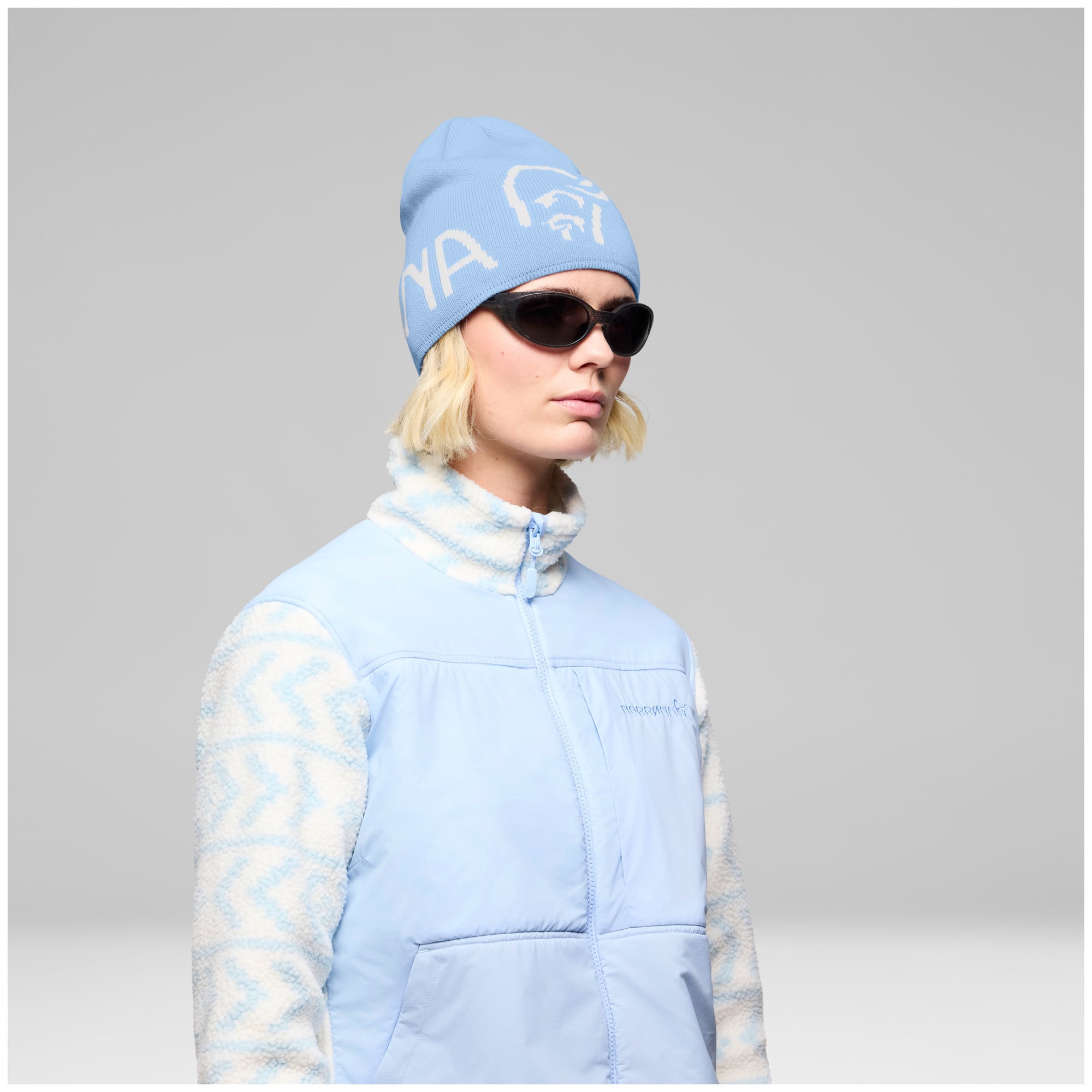 Norrona Beanie 29 mid merinoUll logo (26/27)