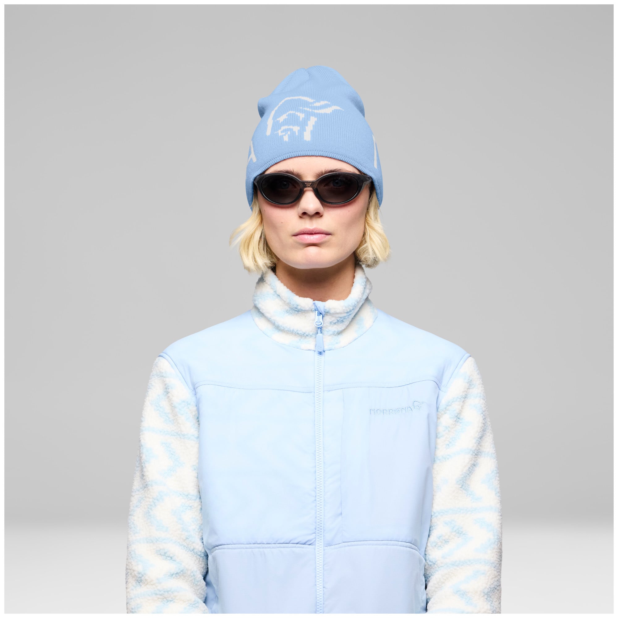 Norrona Beanie 29 mid merinoUll logo (26/27)