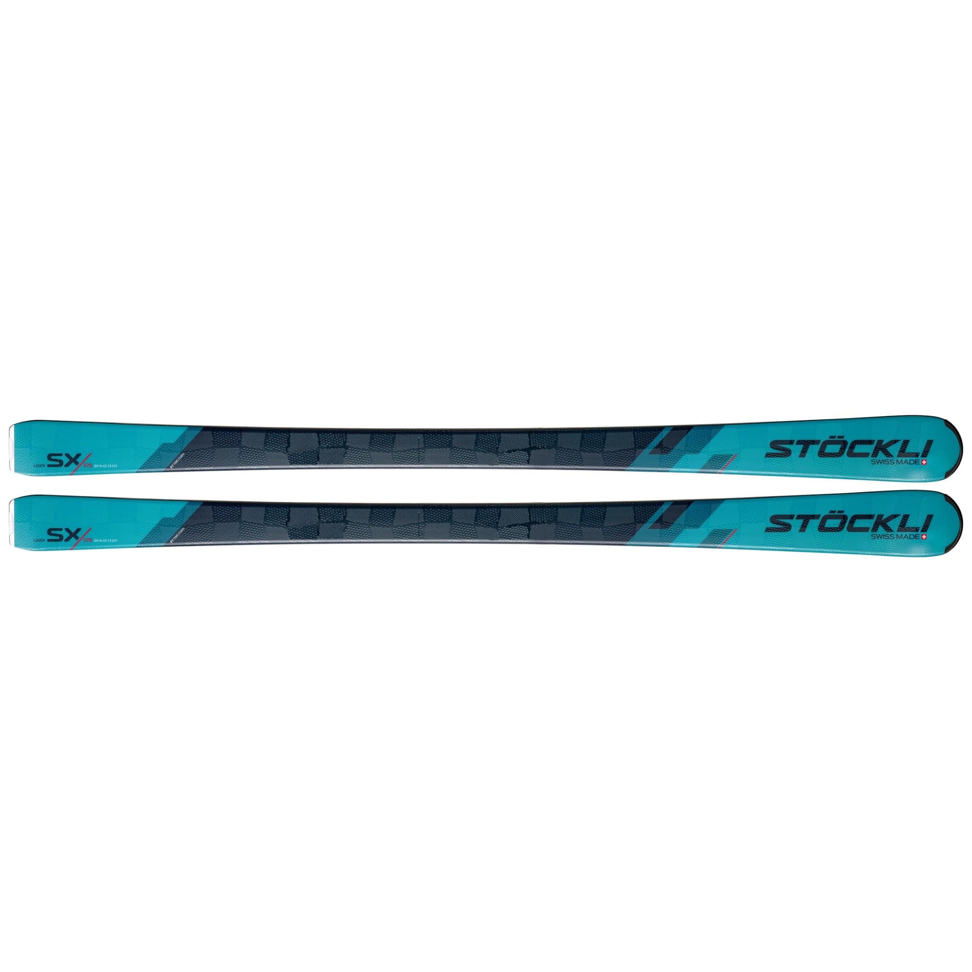 Stockli Laser SX predrilled Skis with SRT Speed D20 Plate and SRT 12 Binding (26/27)