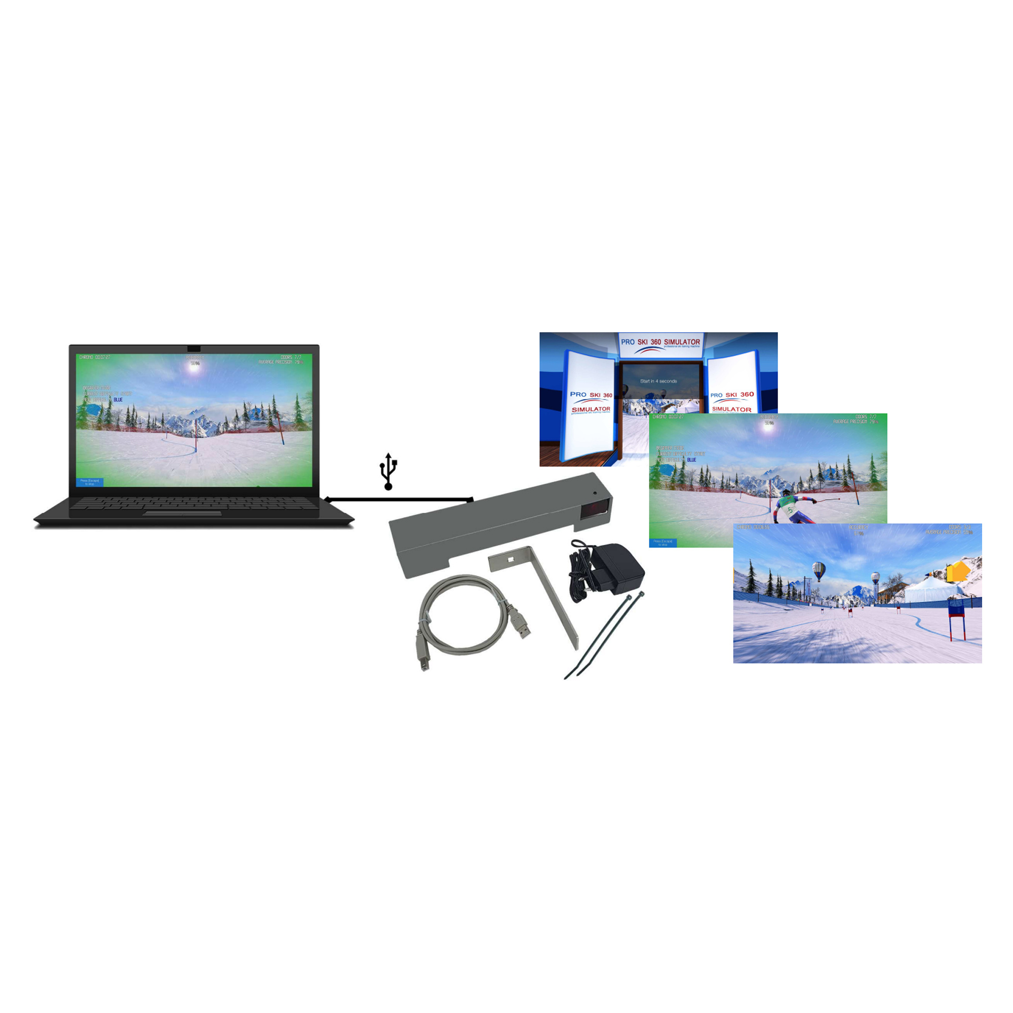 Pro Ski Pro Ski Power Ski 360 Virtual Simulator