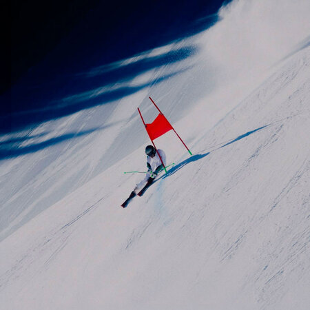 Course de ski
