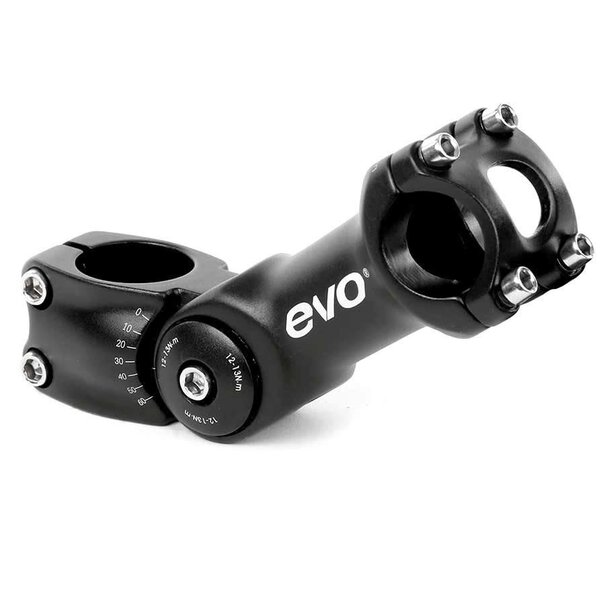 EVO EVO, Compact, Potence, Diamètre: 31.8mm, Longueur: 110mm, Direction: 1-1/8'', Noir
